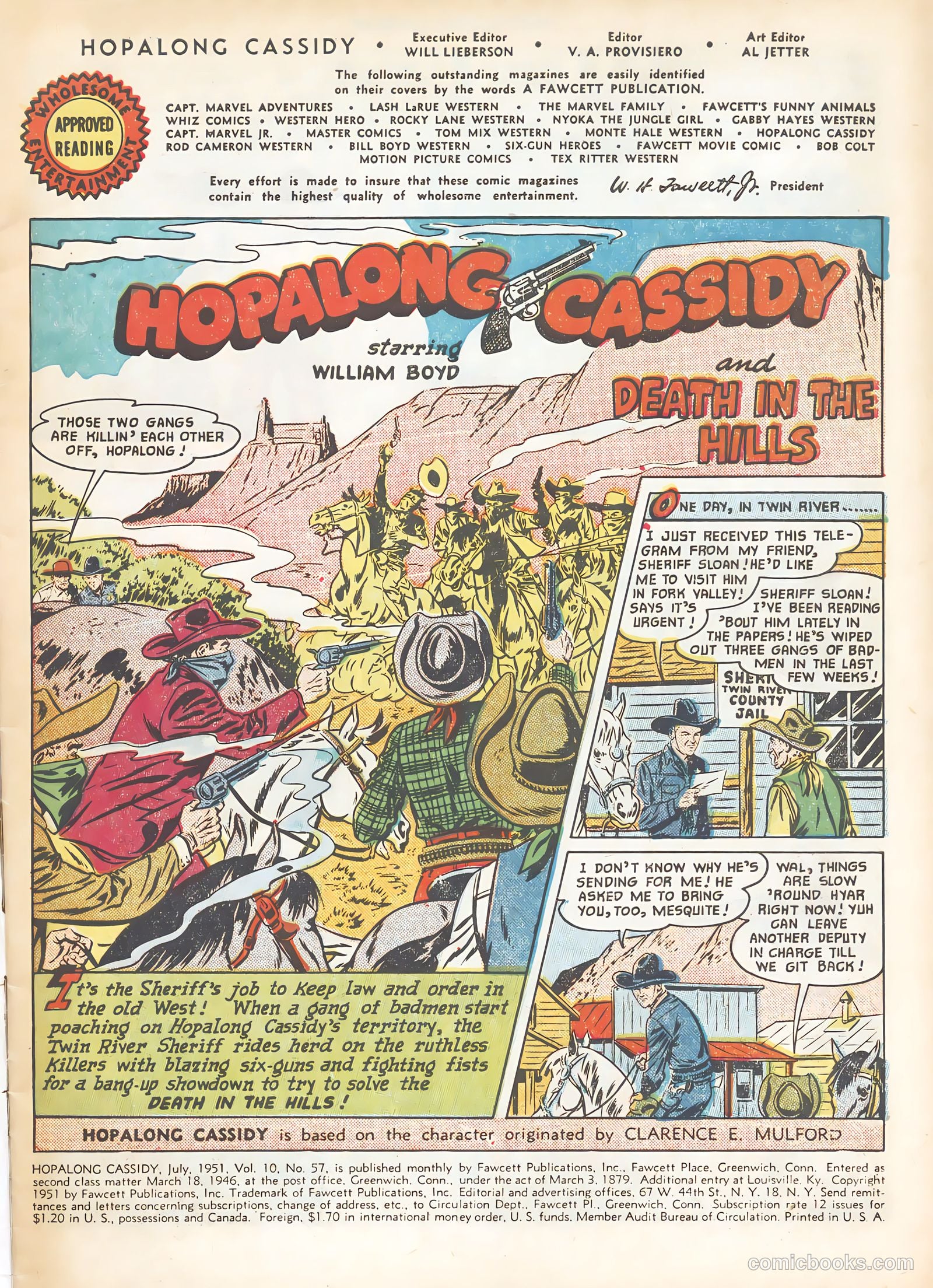 Hopalong Cassidy #57 — page 3 of 36
