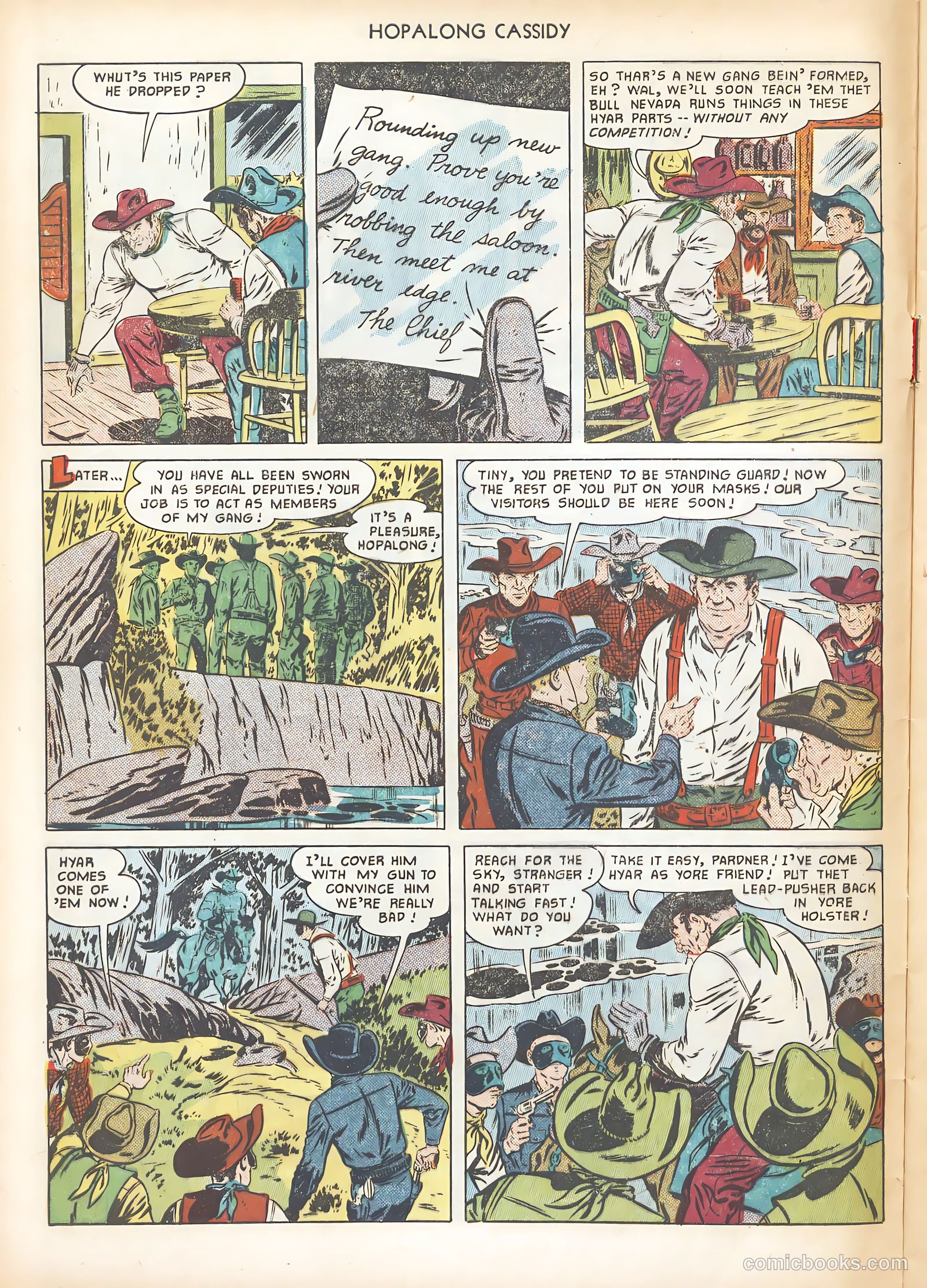 Hopalong Cassidy #57 — page 8 of 36