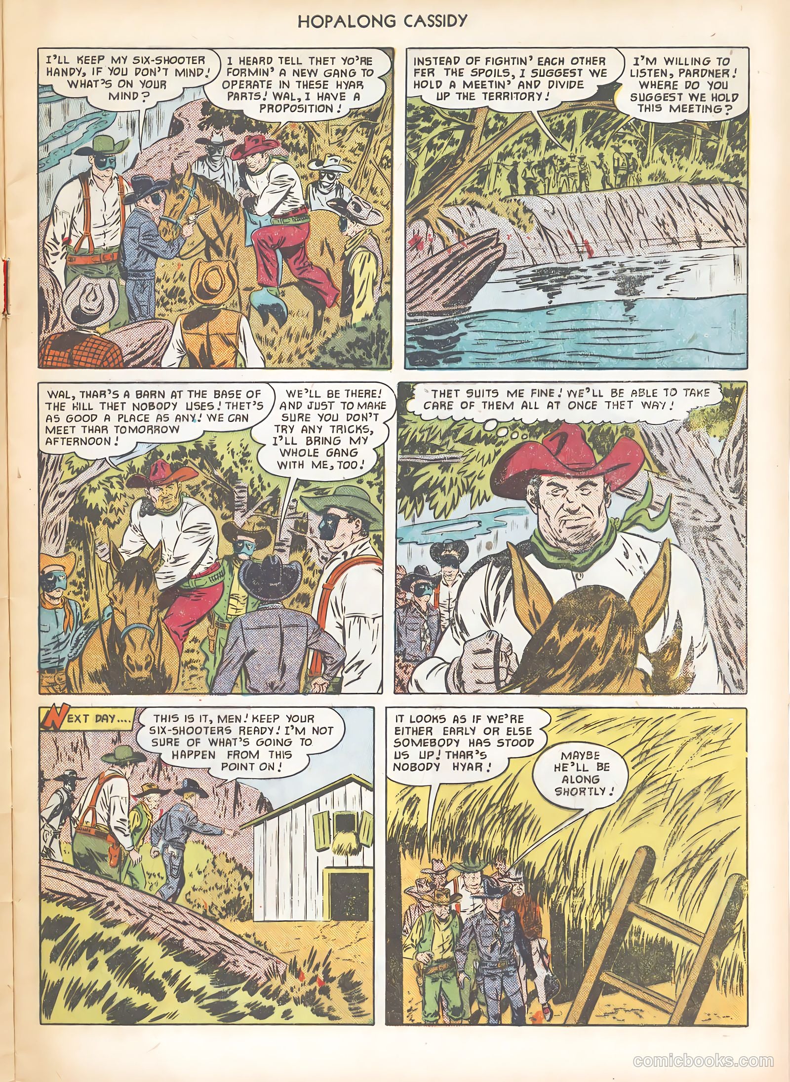 Hopalong Cassidy #57 — page 9 of 36