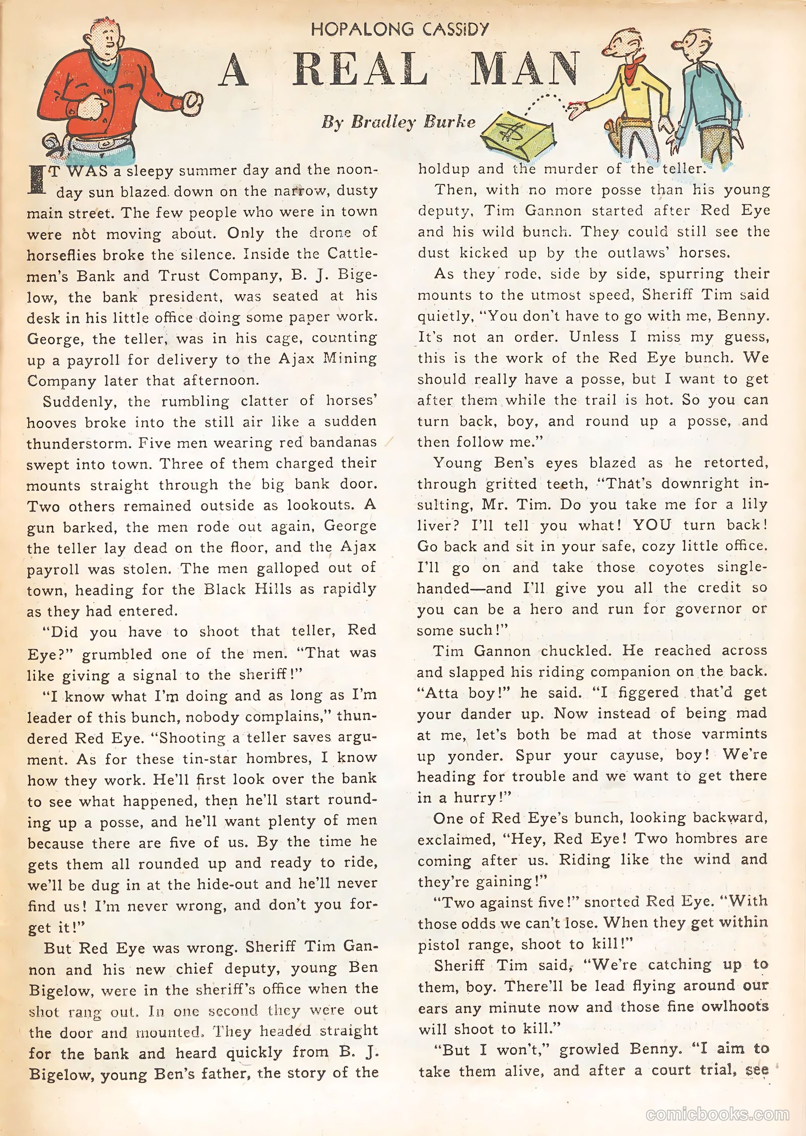Hopalong Cassidy #57 — page 23 of 36