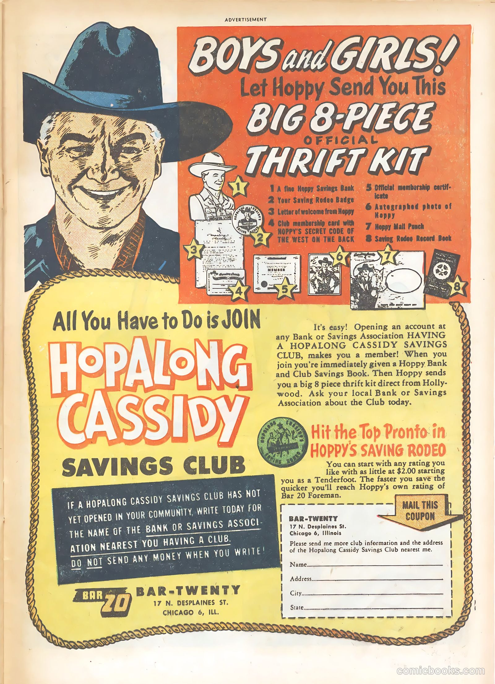 Hopalong Cassidy #57 — page 25 of 36