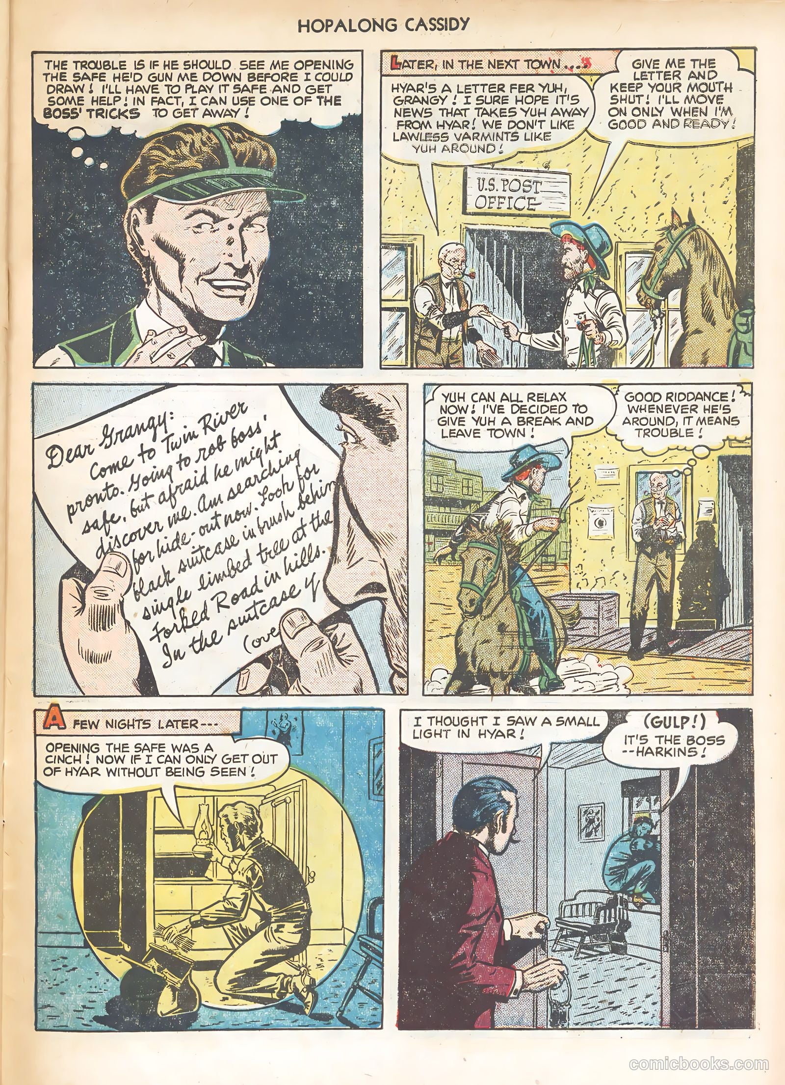 Hopalong Cassidy #57 — page 27 of 36