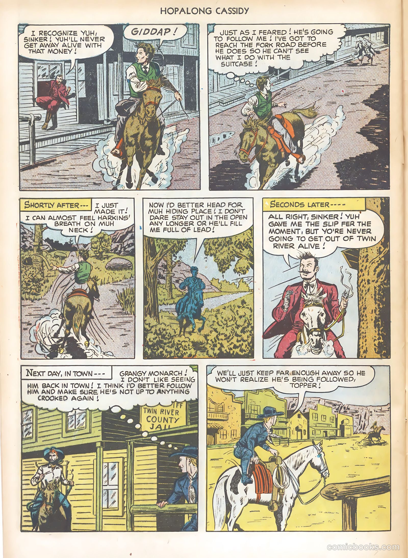 Hopalong Cassidy #57 — page 28 of 36
