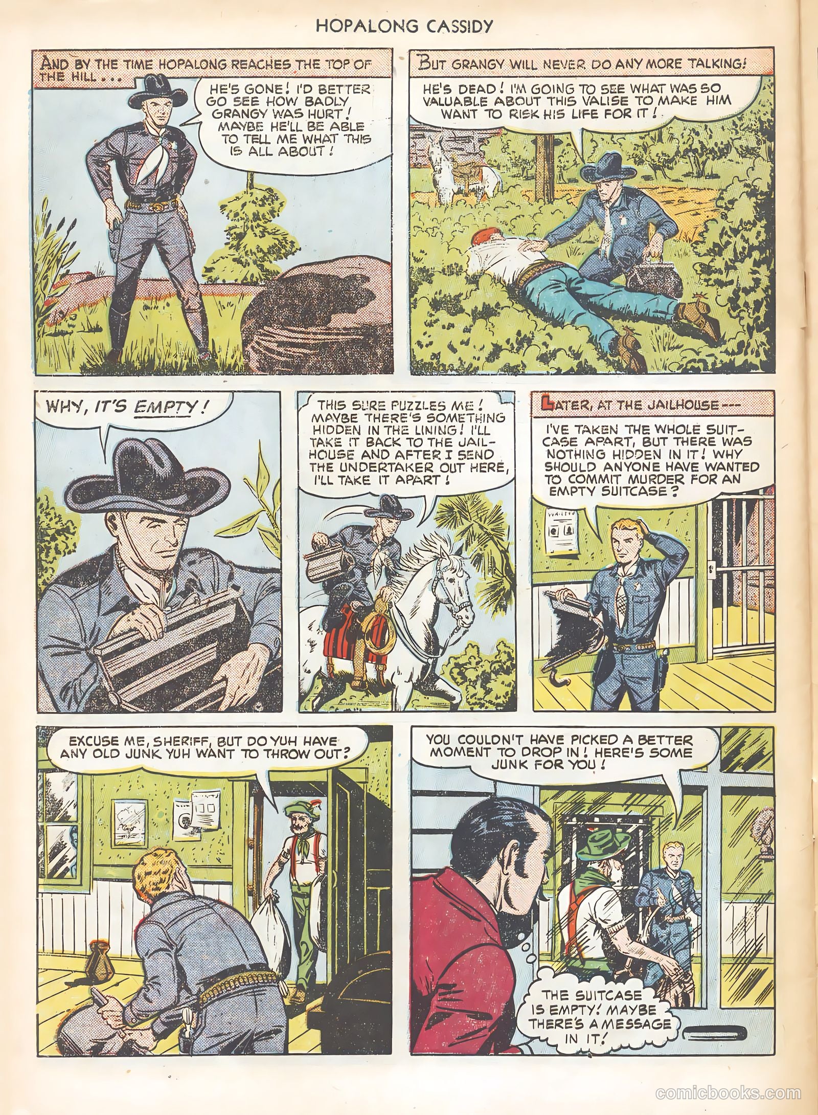 Hopalong Cassidy #57 — page 30 of 36