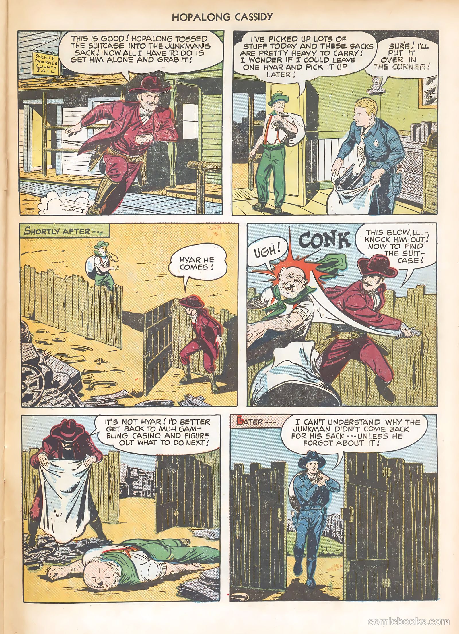 Hopalong Cassidy #57 — page 31 of 36
