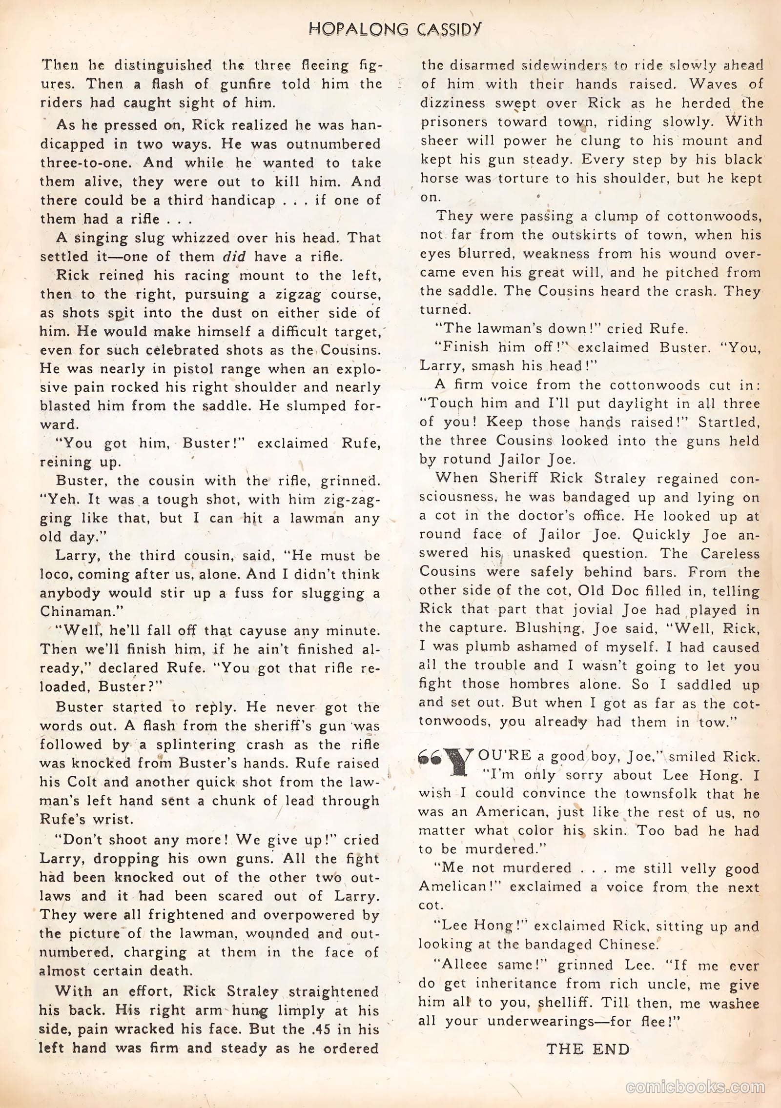 Hopalong Cassidy #58 — page 13 of 36