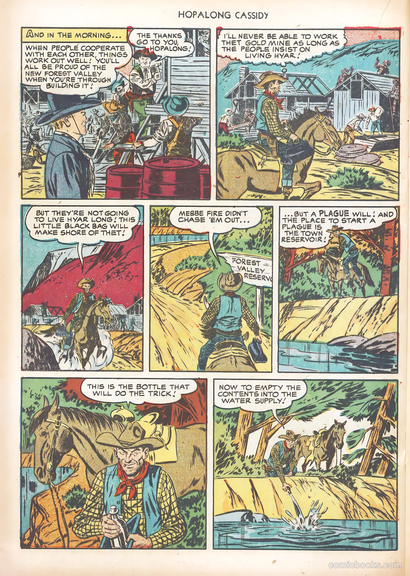 Hopalong Cassidy #58 — page 20 of 36