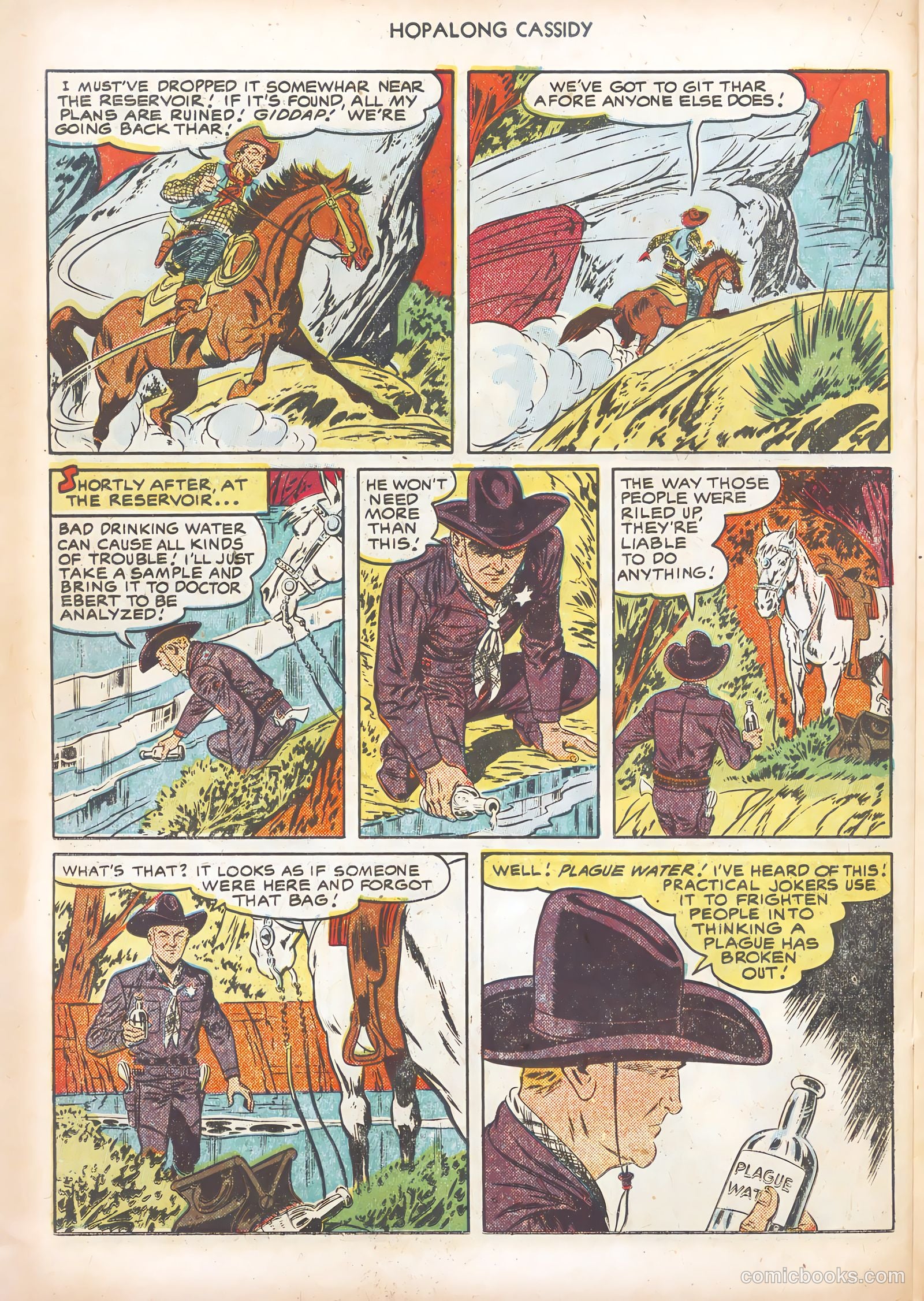 Hopalong Cassidy #58 — page 22 of 36