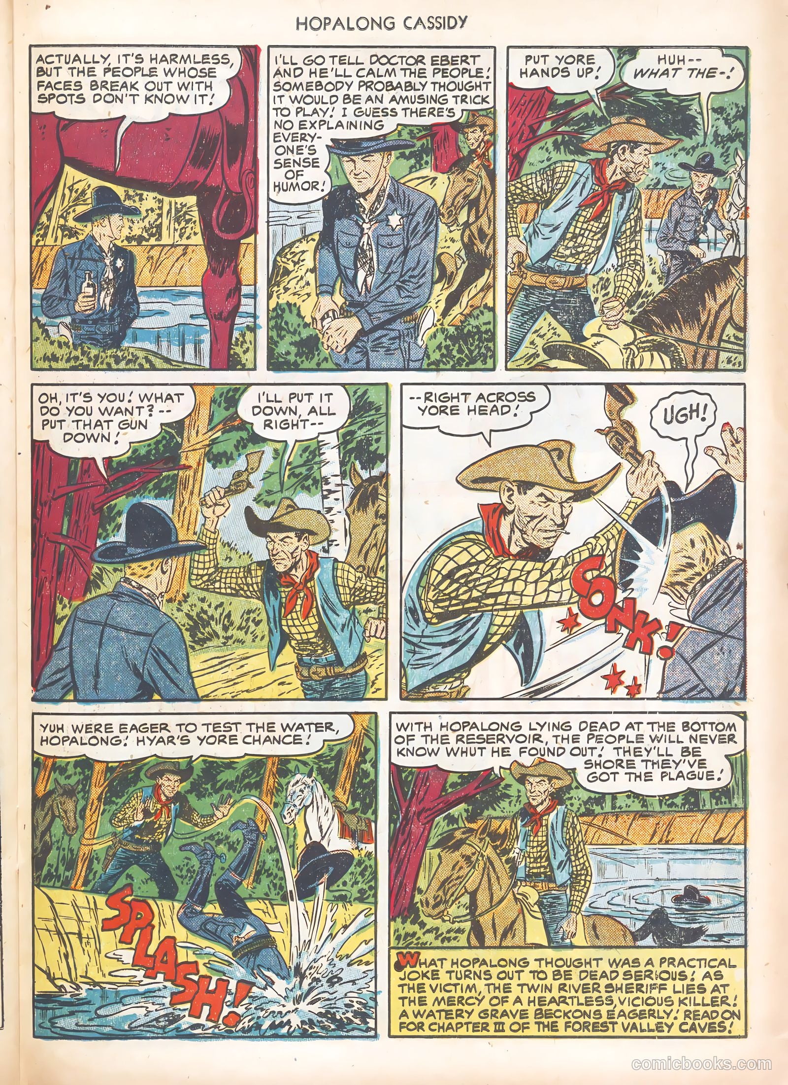 Hopalong Cassidy #58 — page 23 of 36