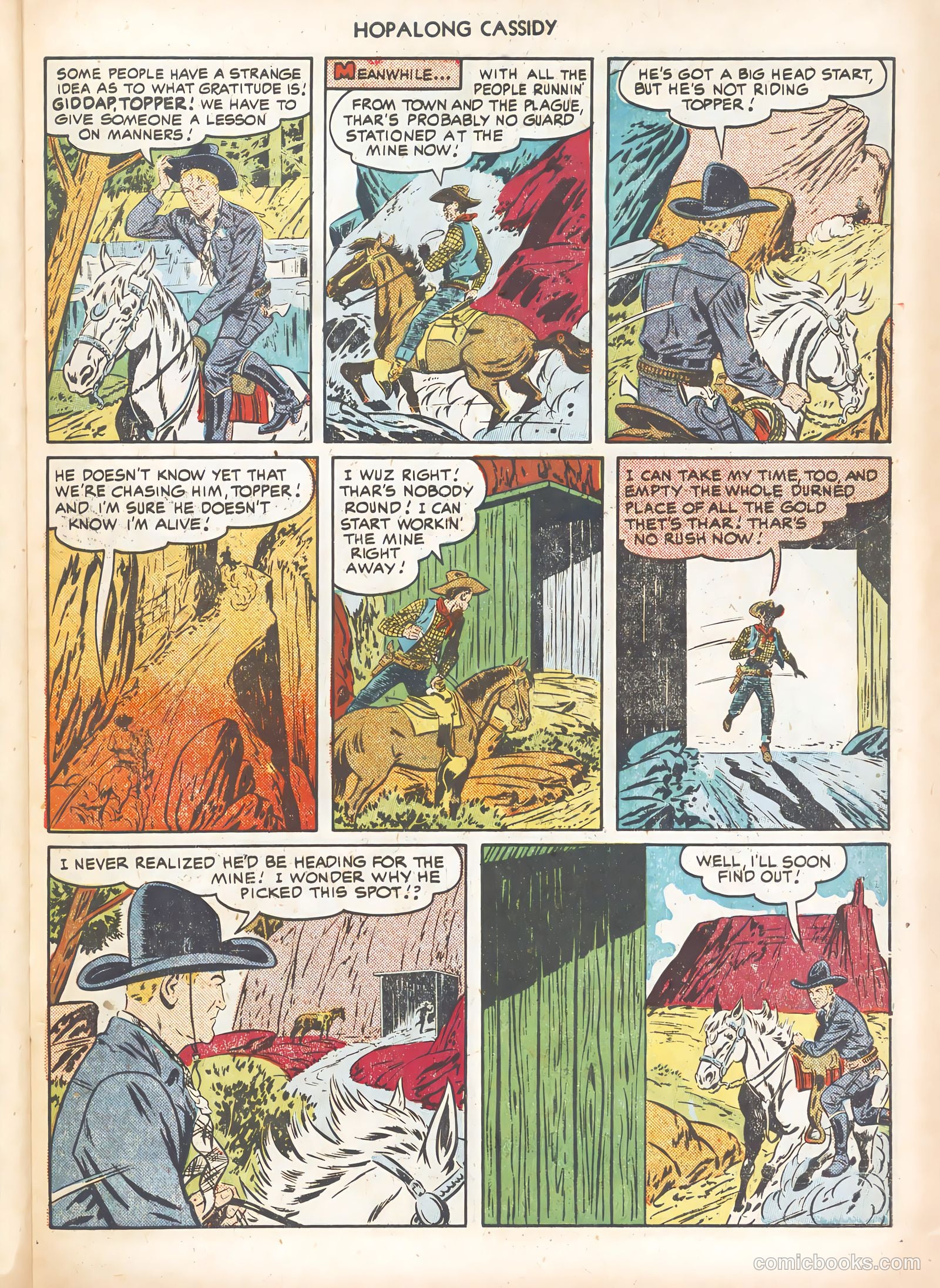 Hopalong Cassidy #58 — page 27 of 36