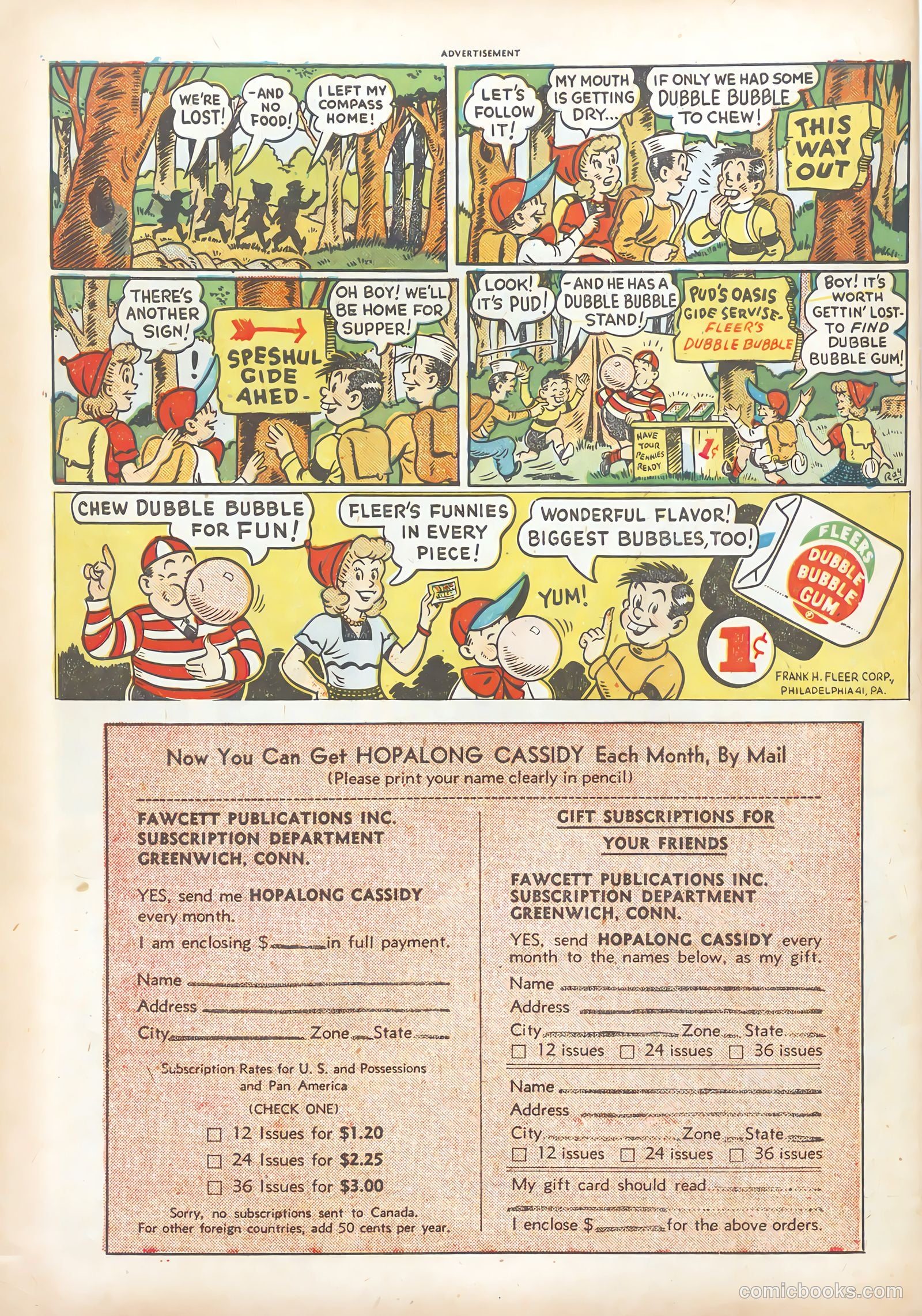 Hopalong Cassidy #58 — page 34 of 36