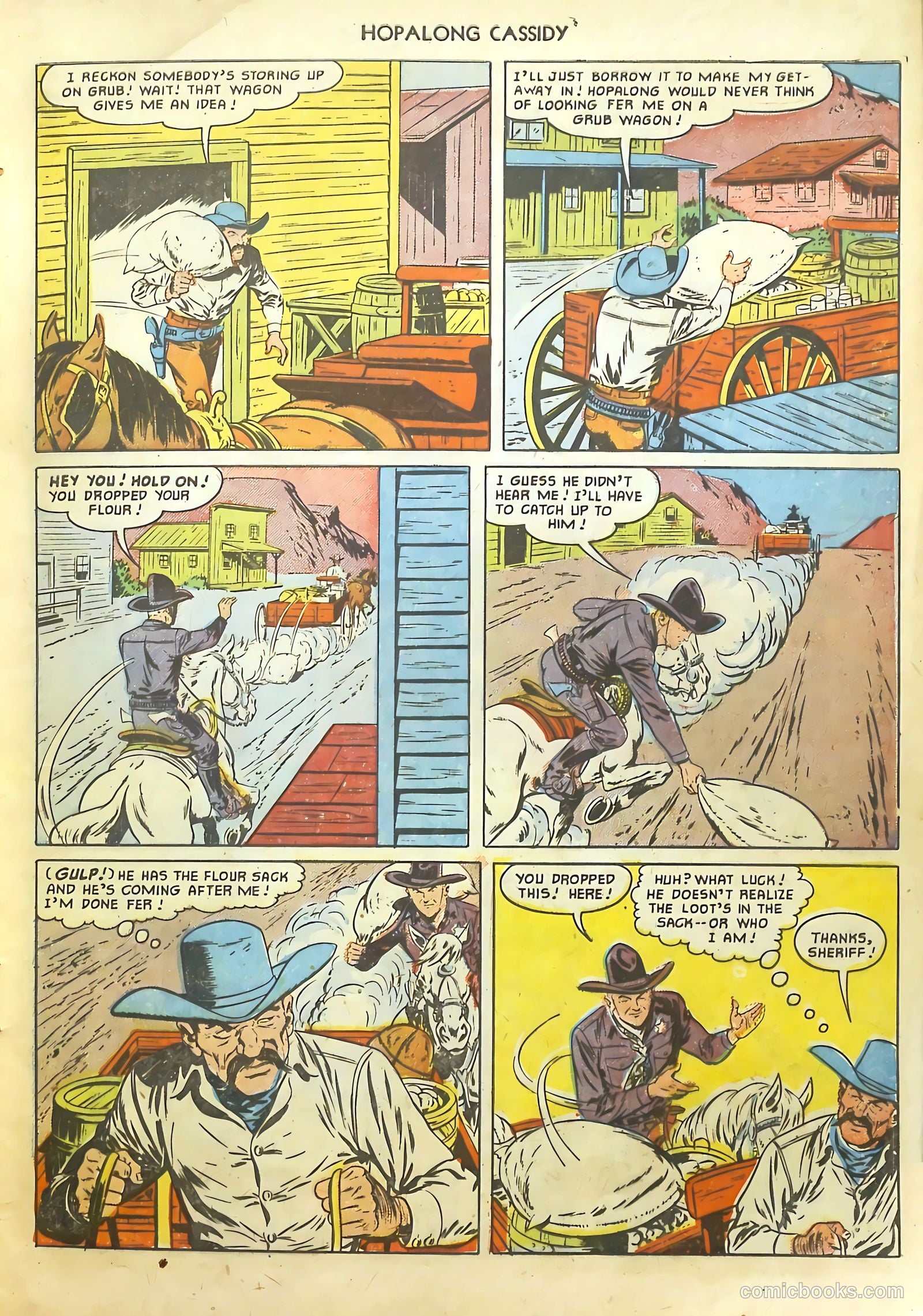 Hopalong Cassidy #59 — page 9 of 36