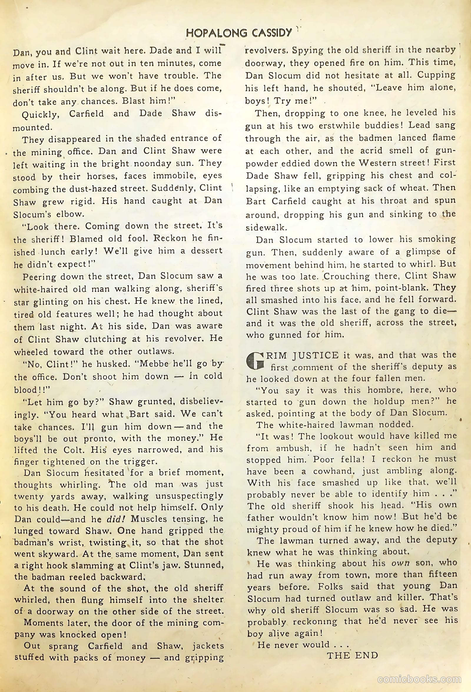 Hopalong Cassidy #59 — page 17 of 36