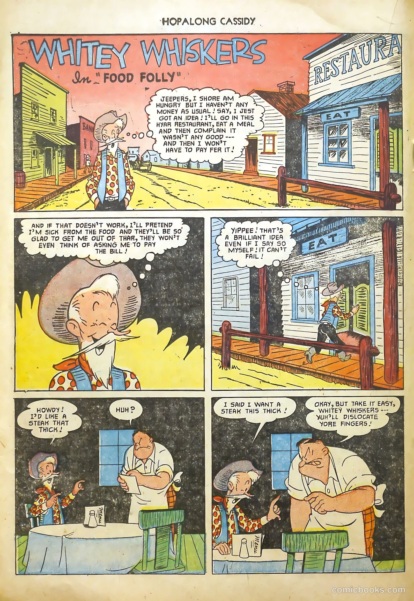 Hopalong Cassidy #59 — page 18 of 36