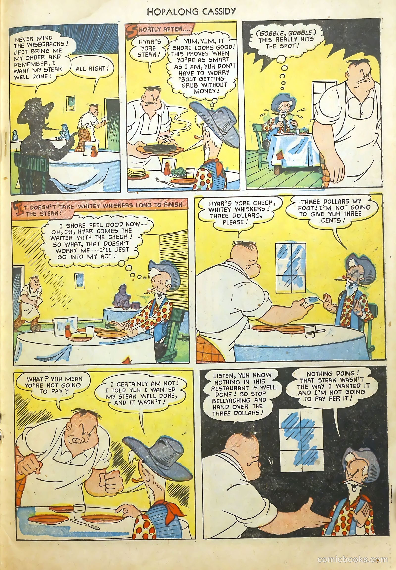 Hopalong Cassidy #59 — page 19 of 36