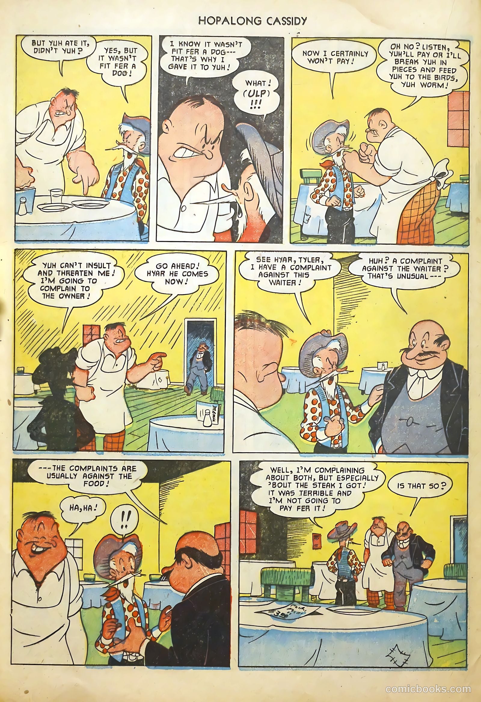Hopalong Cassidy #59 — page 20 of 36