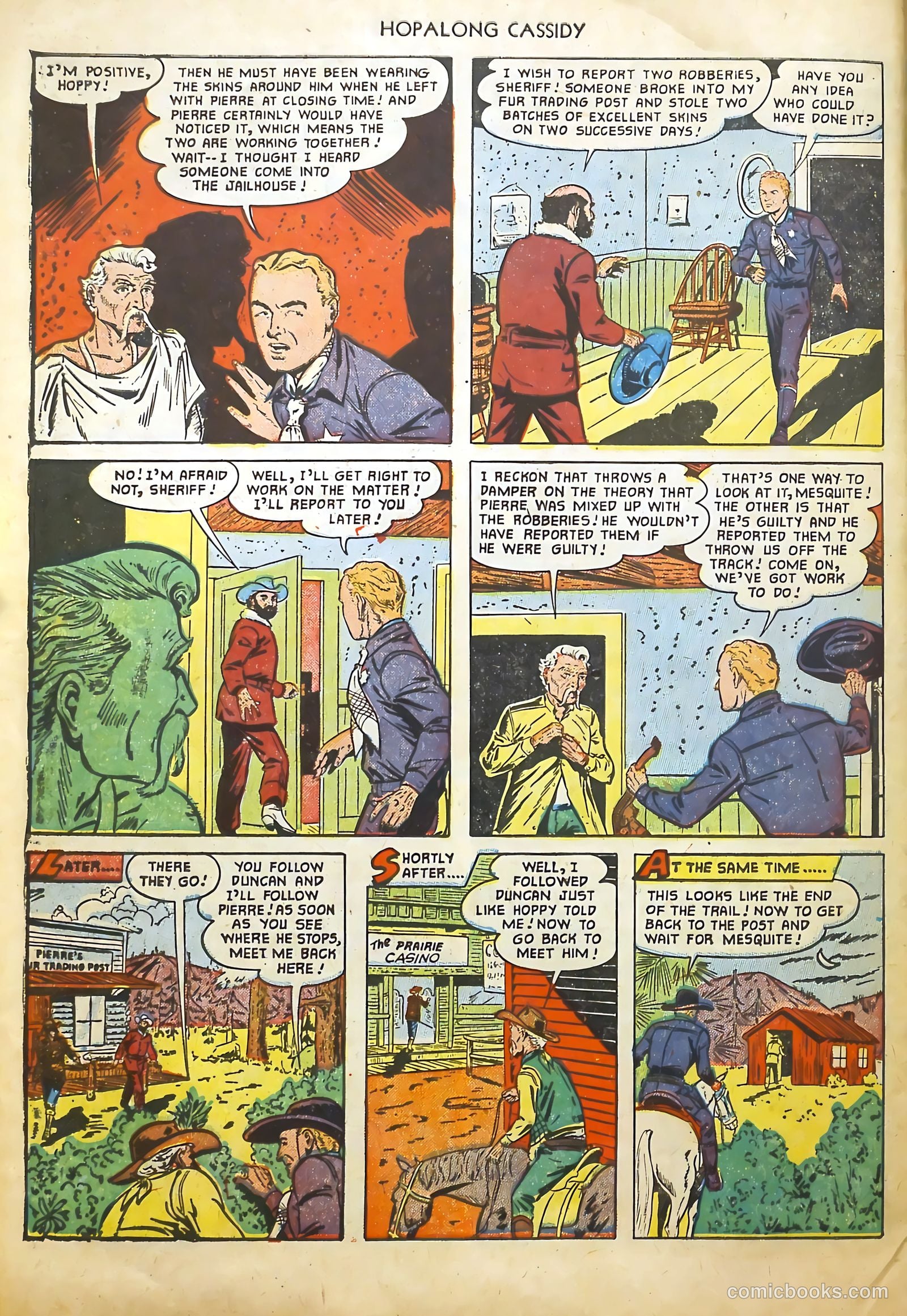 Hopalong Cassidy #59 — page 30 of 36
