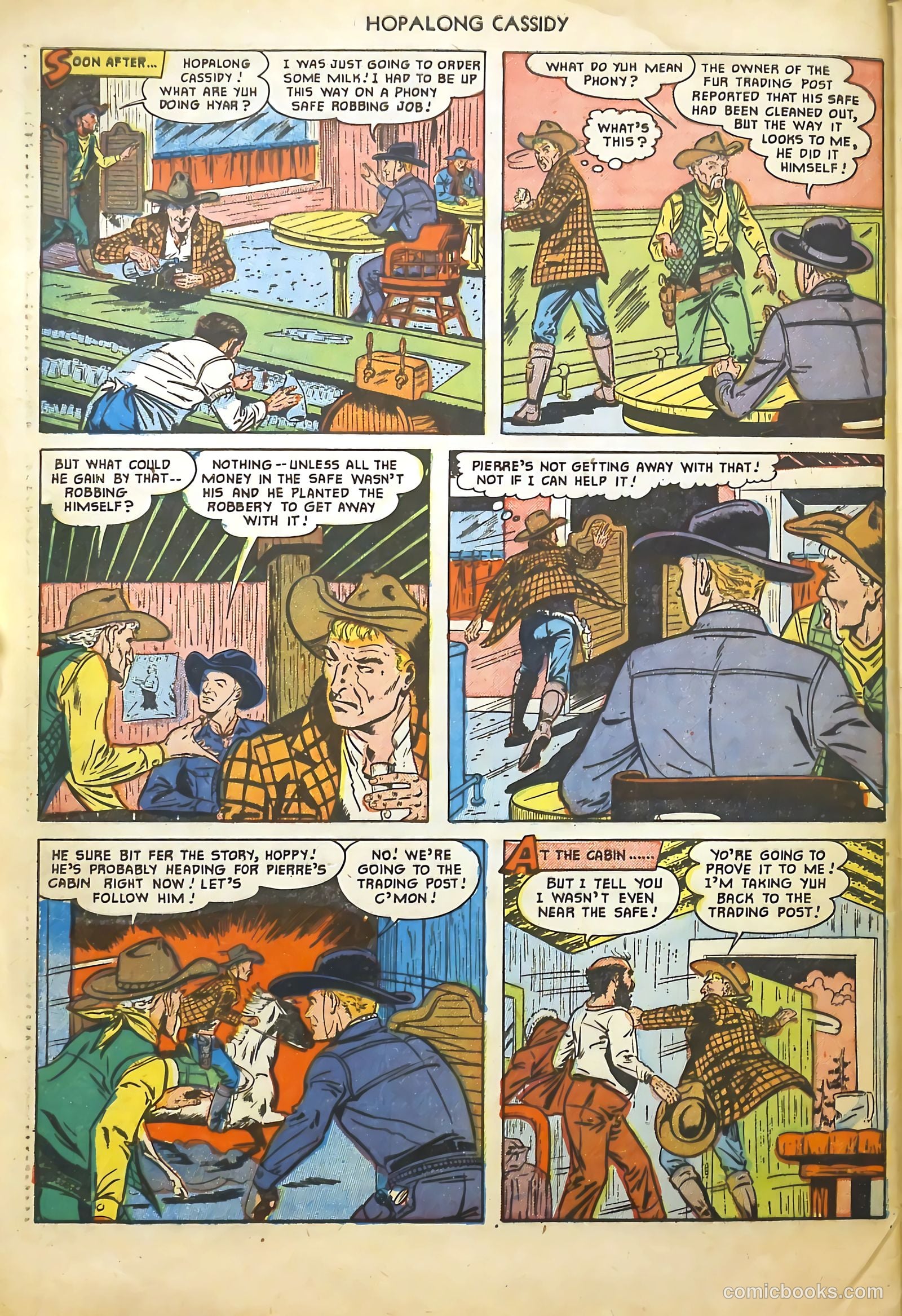Hopalong Cassidy #59 — page 32 of 36