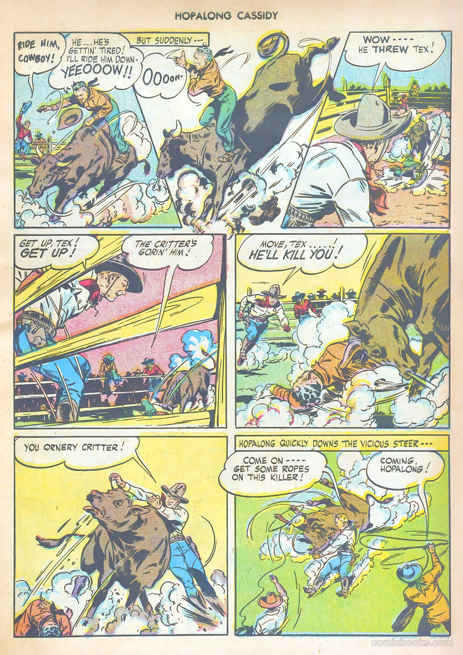 Hopalong Cassidy #6 — page 5 of 52