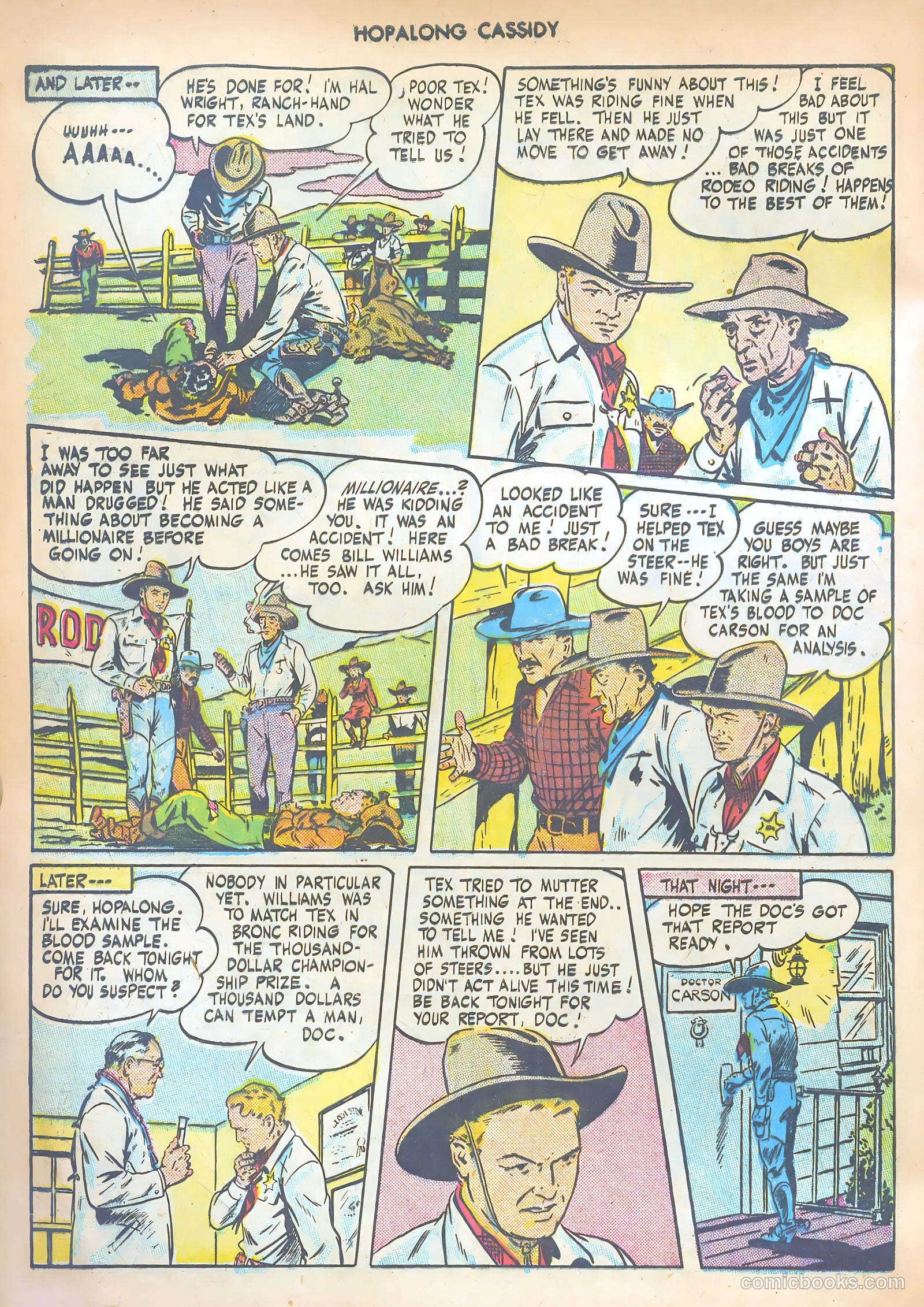 Hopalong Cassidy #6 — page 6 of 52