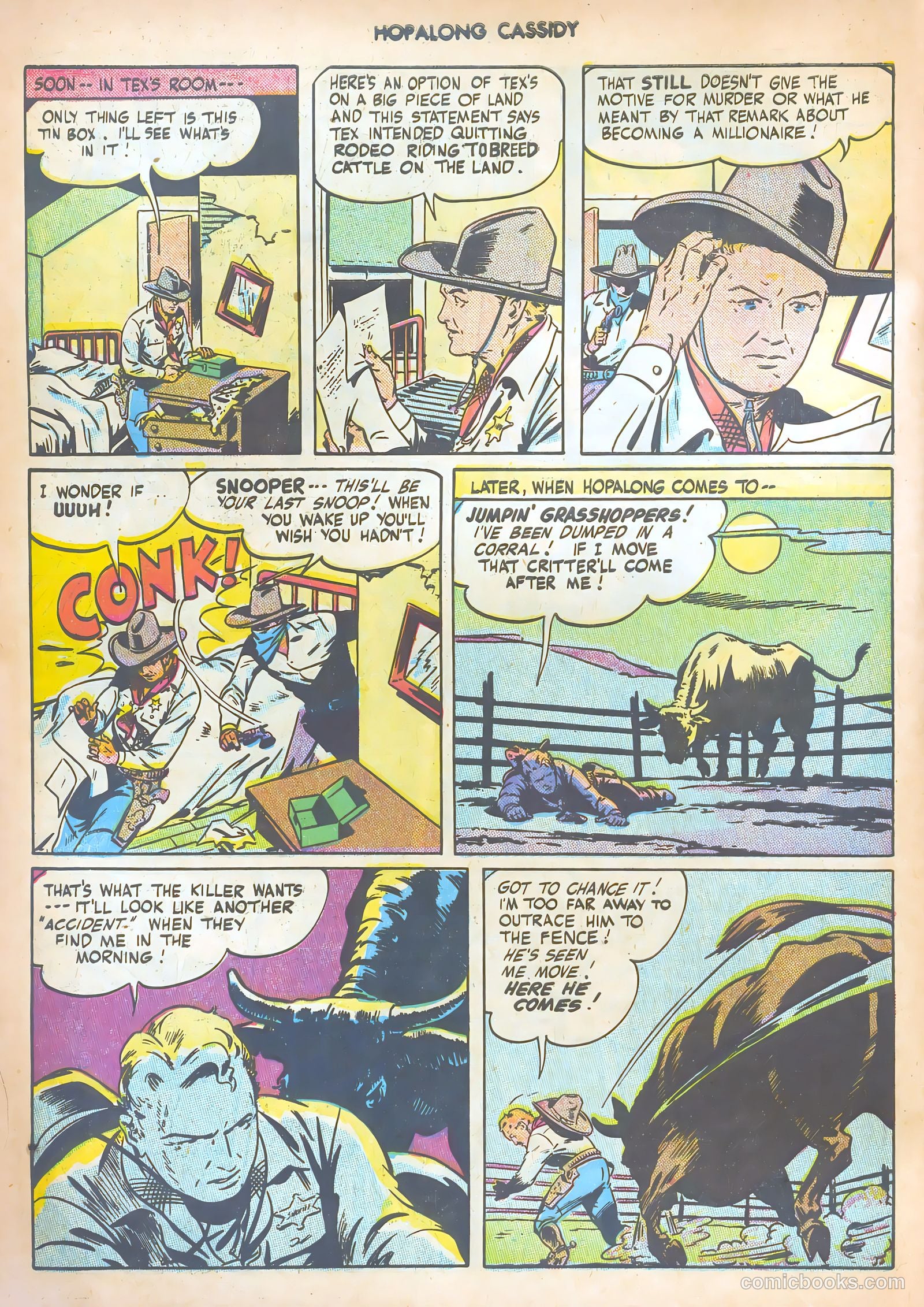Hopalong Cassidy #6 — page 8 of 52