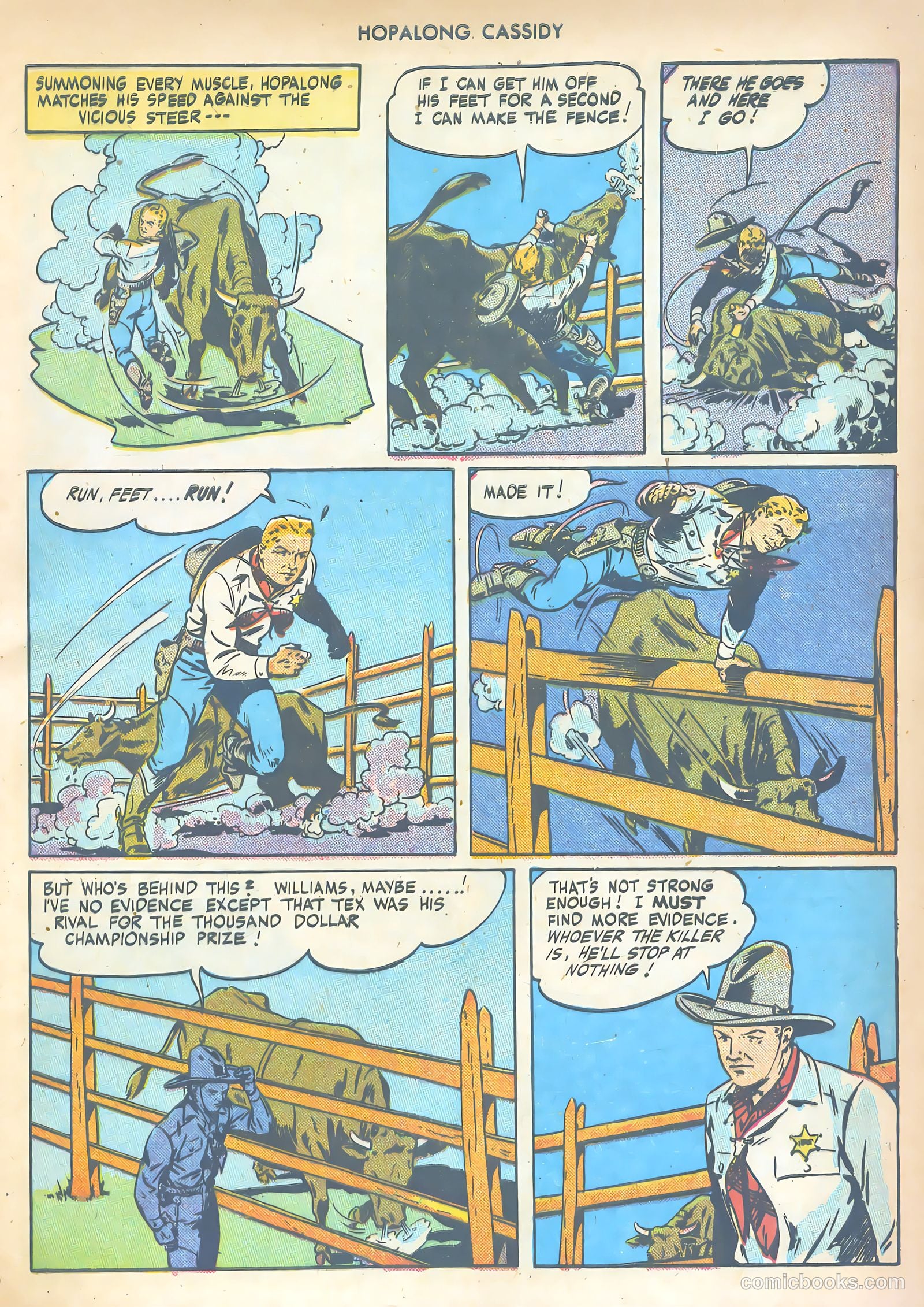 Hopalong Cassidy #6 — page 9 of 52