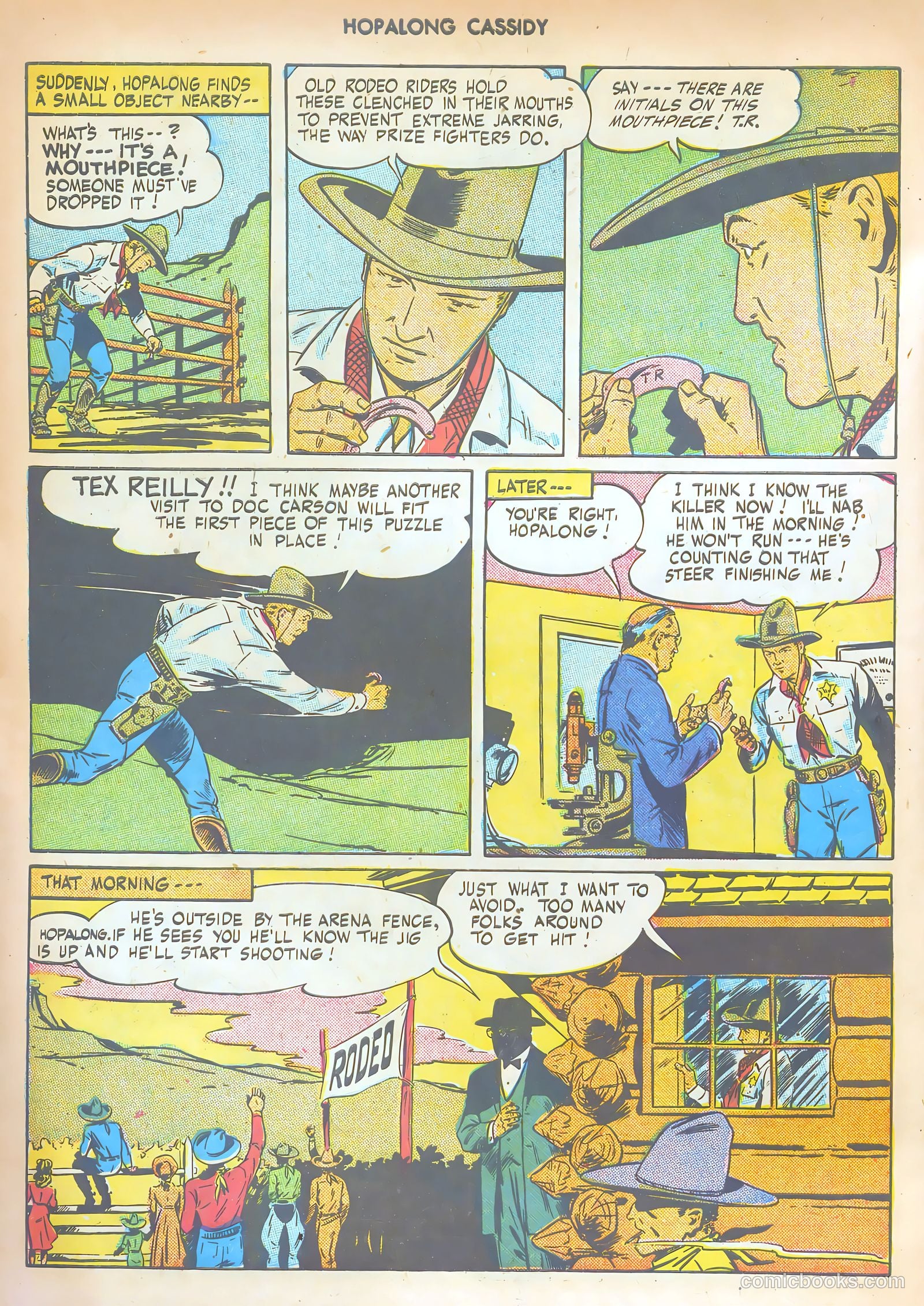 Hopalong Cassidy #6 — page 10 of 52