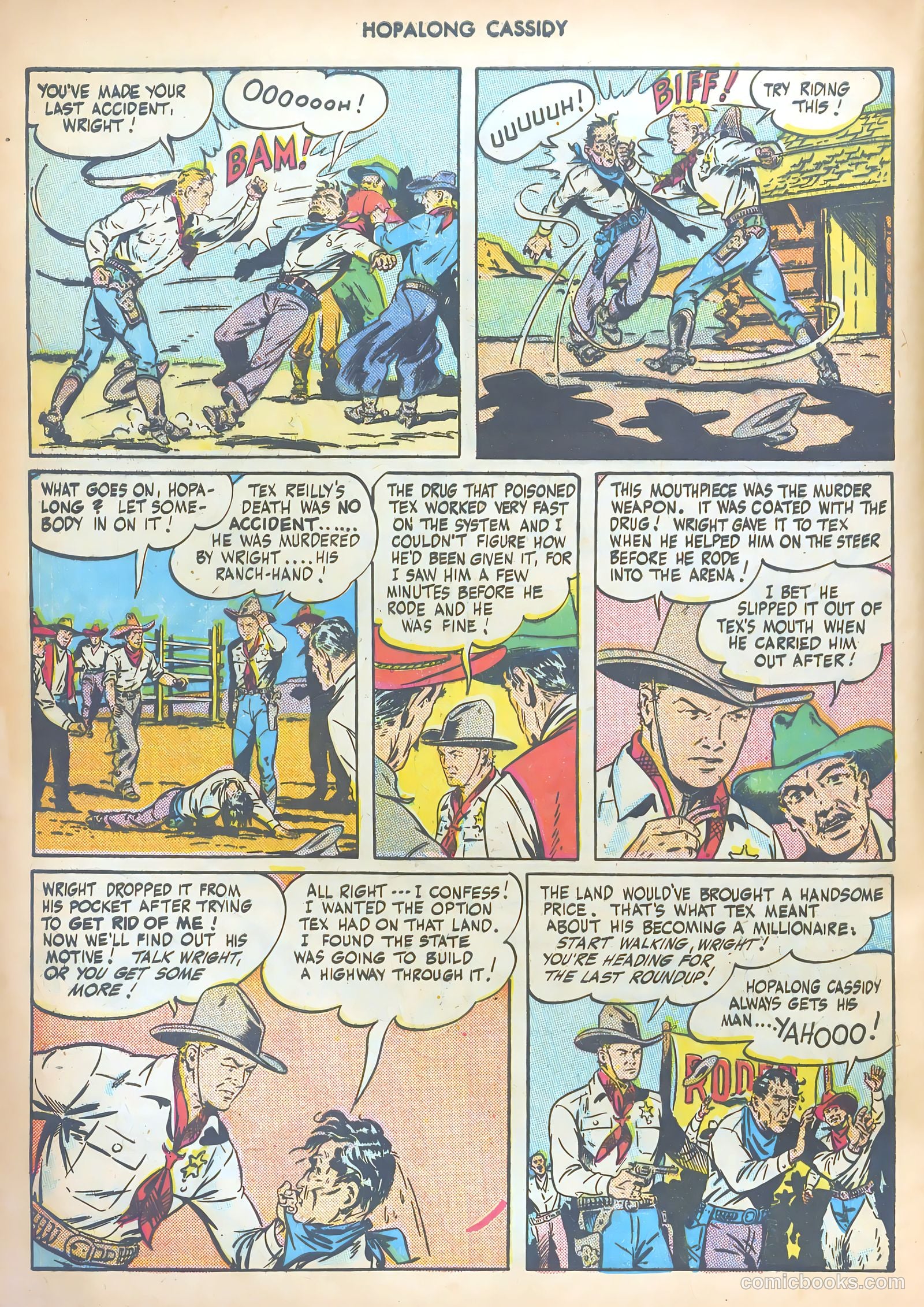 Hopalong Cassidy #6 — page 12 of 52