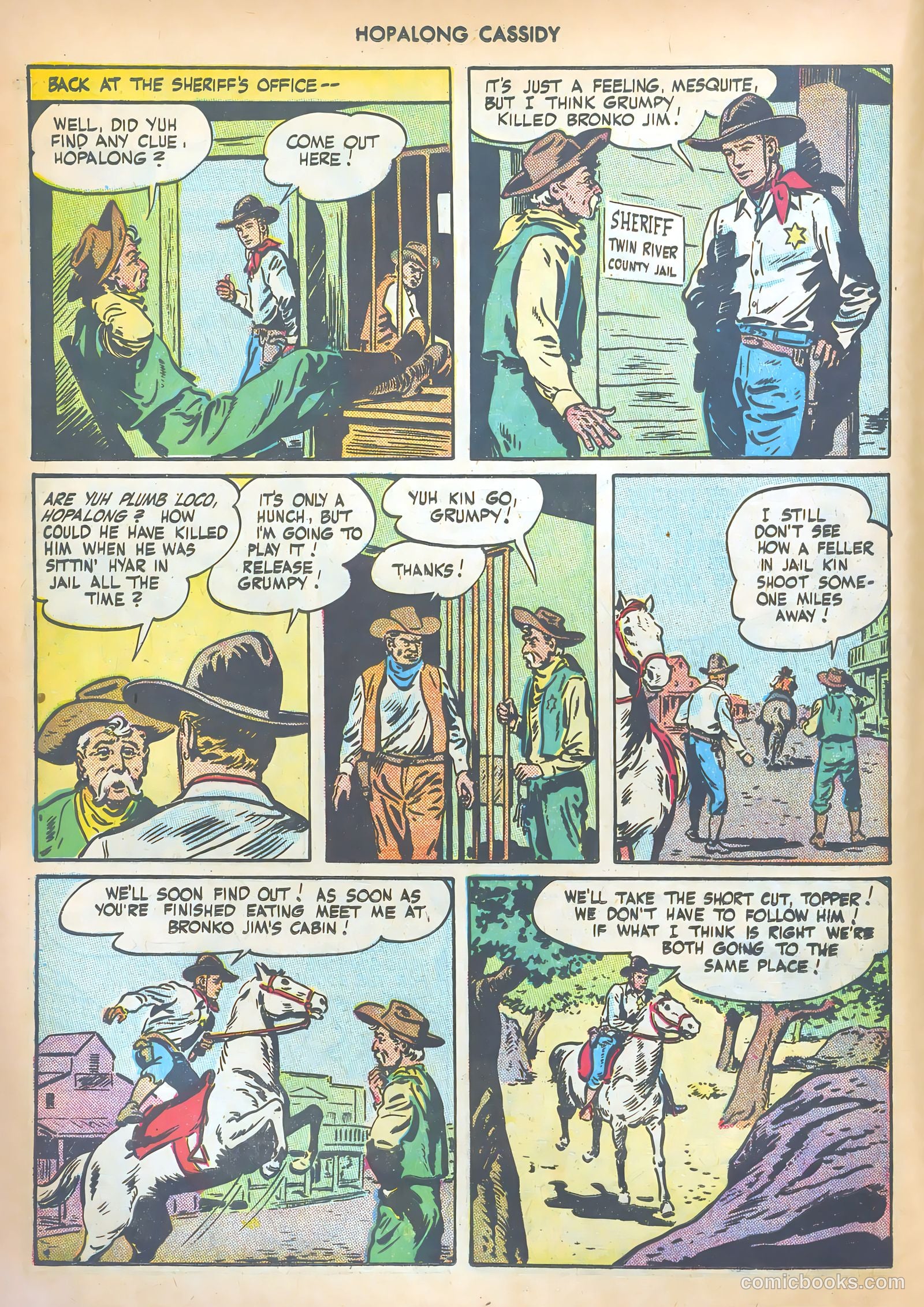 Hopalong Cassidy #6 — page 18 of 52