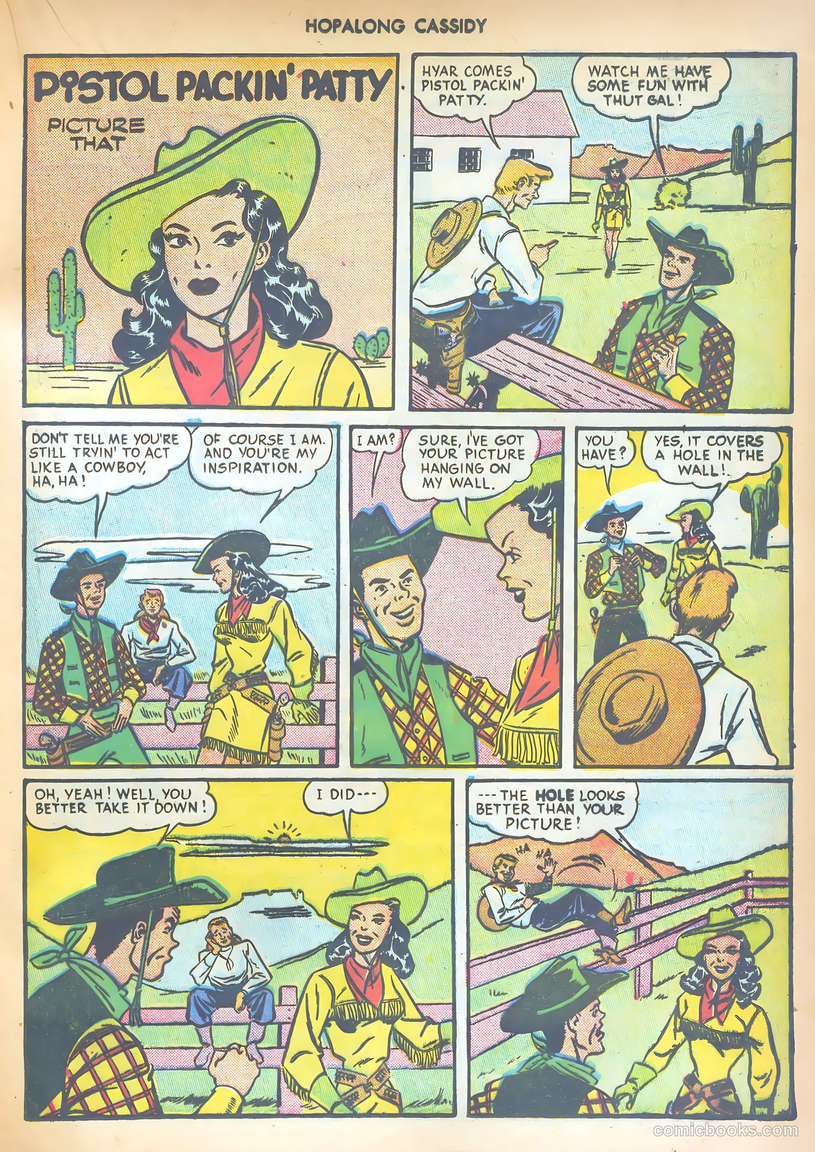 Hopalong Cassidy #6 — page 23 of 52