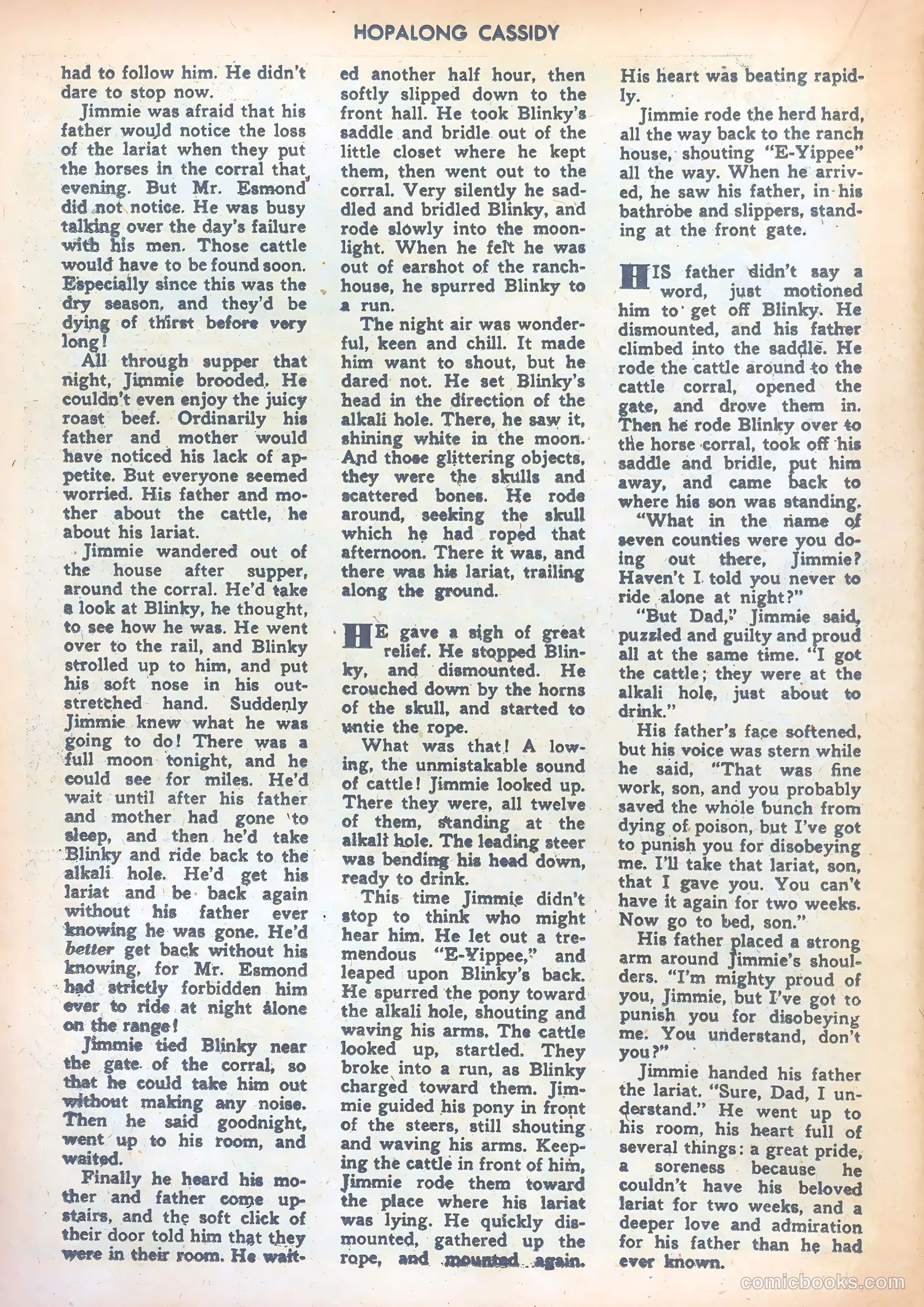Hopalong Cassidy #6 — page 34 of 52