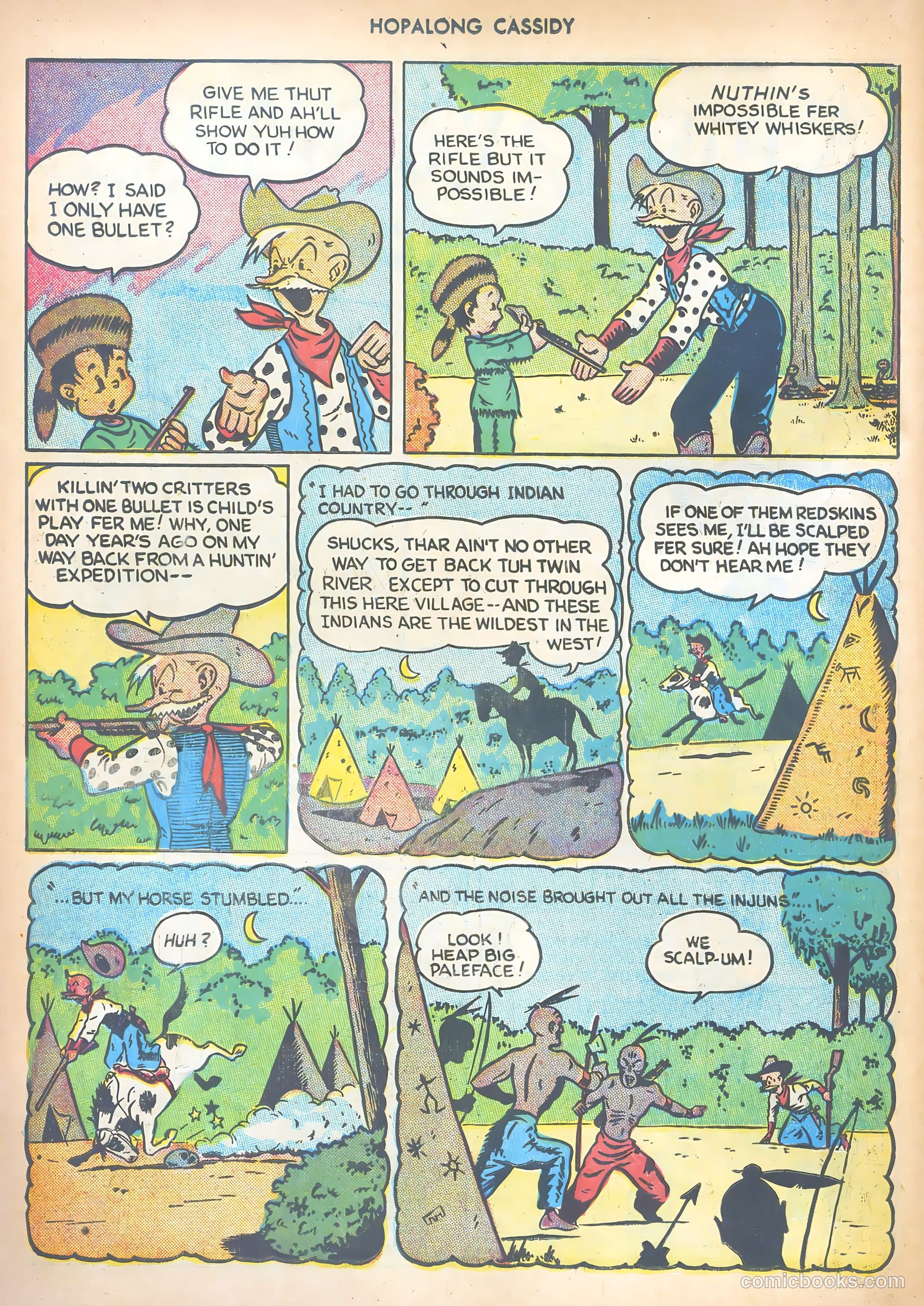 Hopalong Cassidy #6 — page 38 of 52