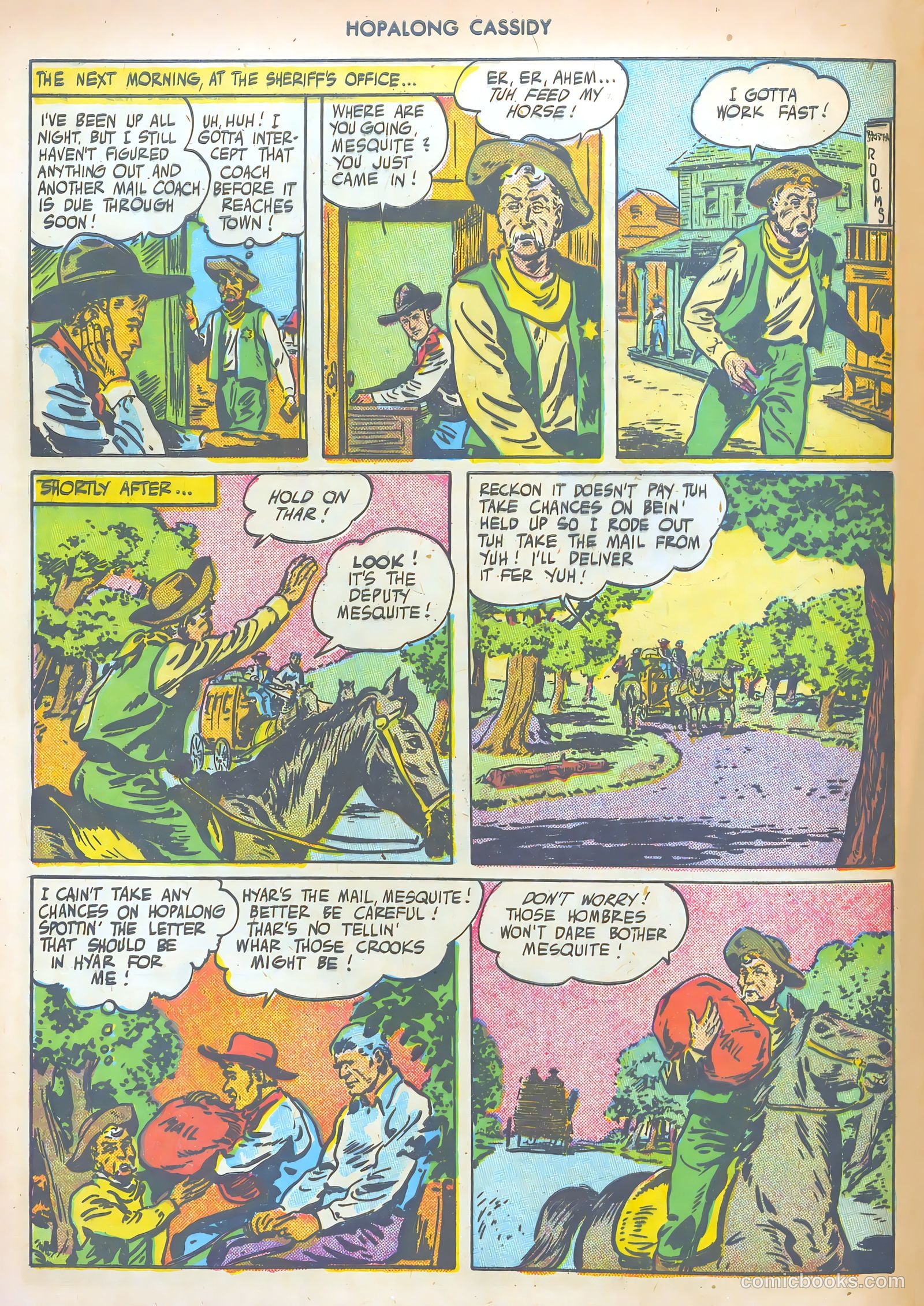 Hopalong Cassidy #6 — page 44 of 52