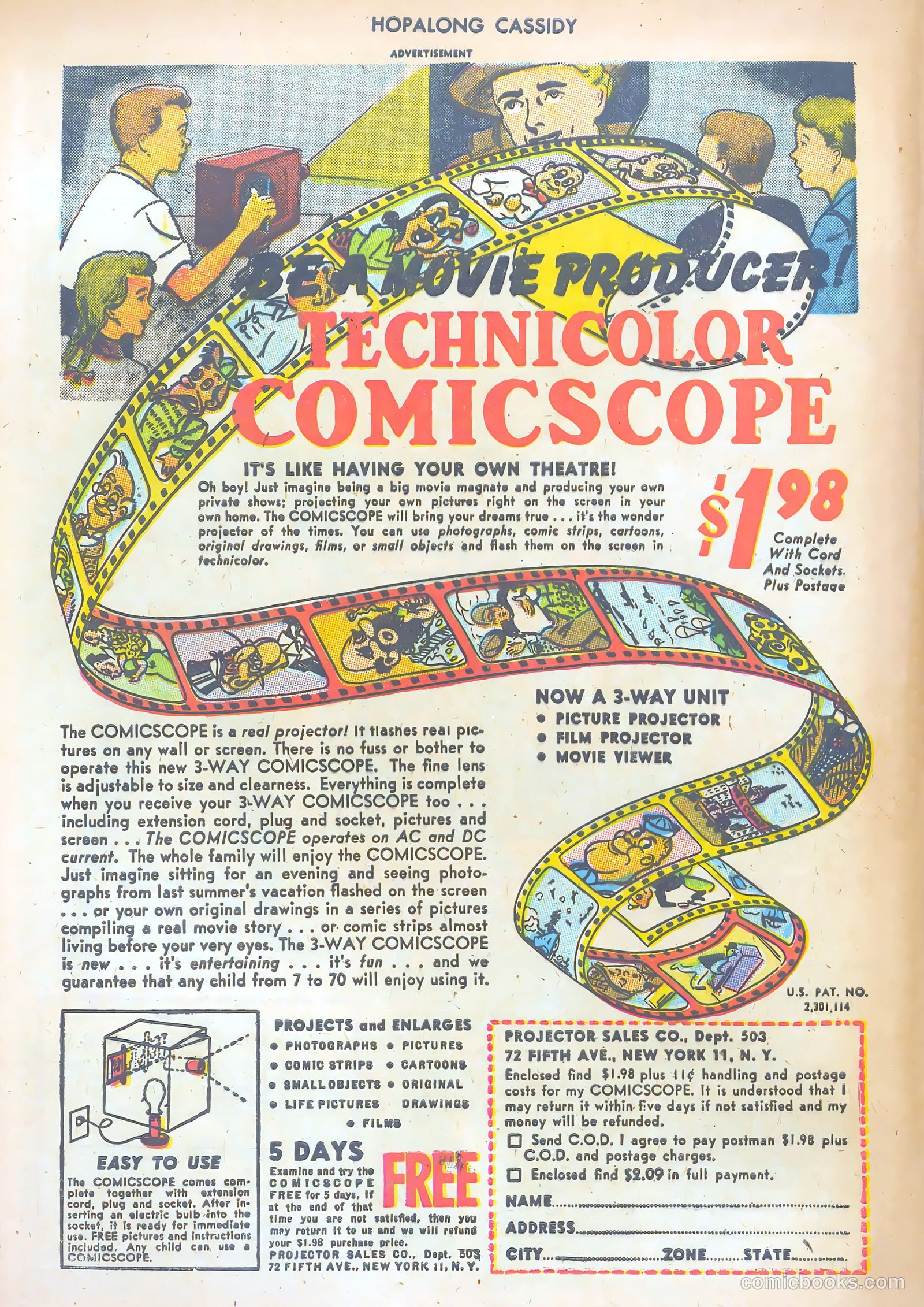 Hopalong Cassidy #6 — page 50 of 52