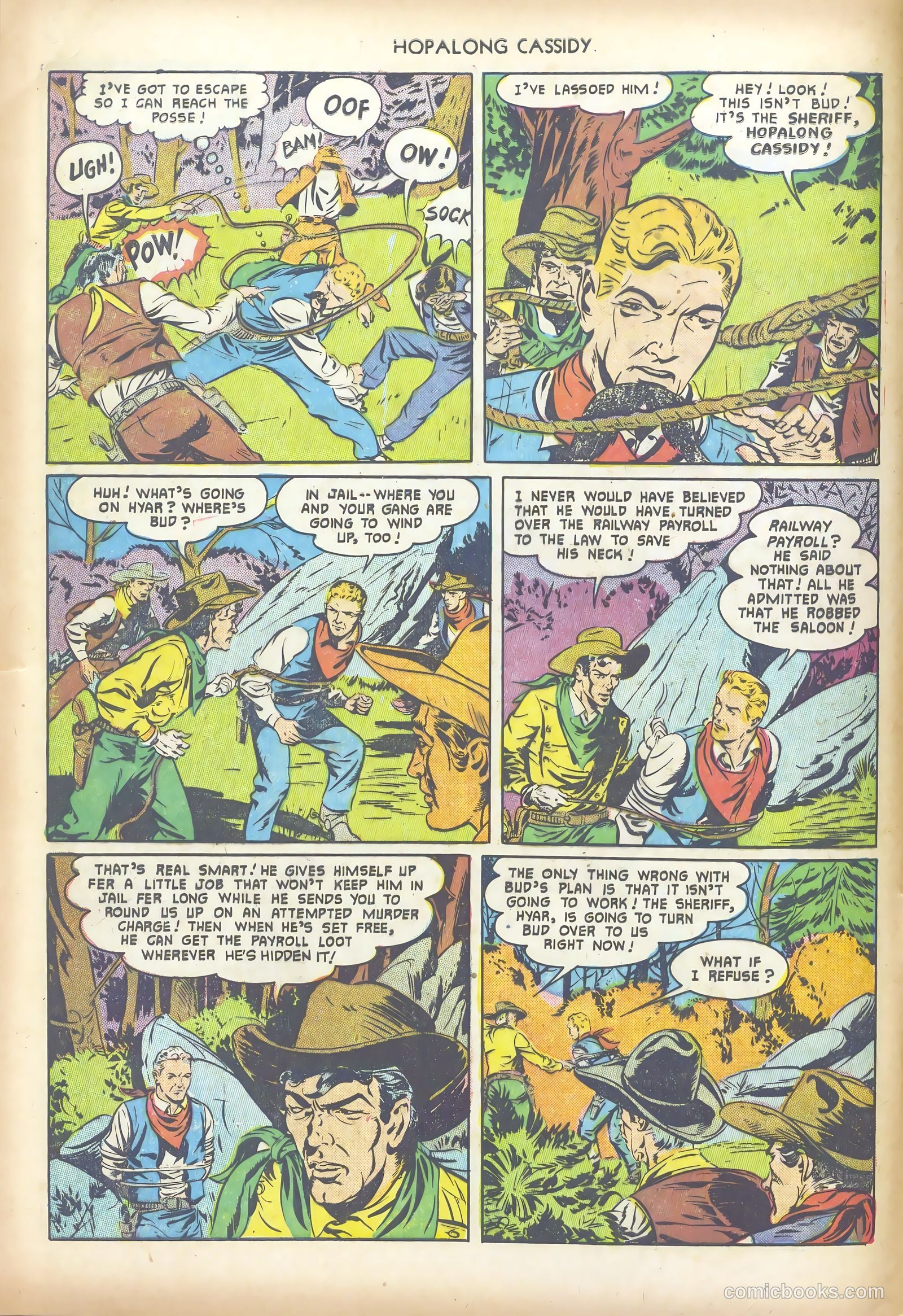 Hopalong Cassidy #60 — page 8 of 36