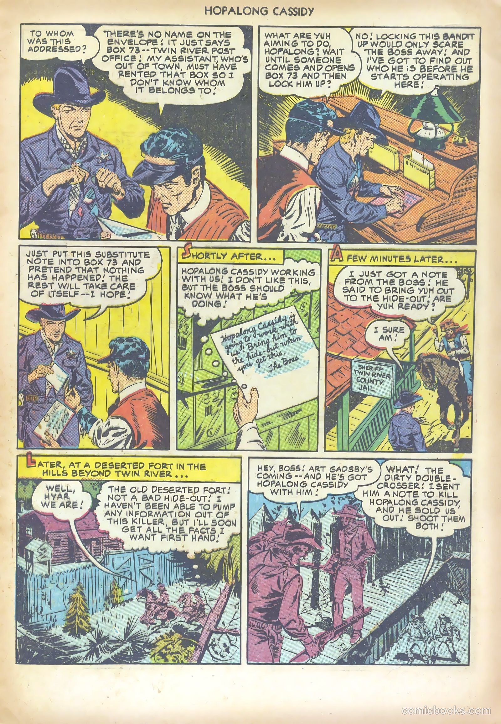Hopalong Cassidy #60 — page 17 of 36