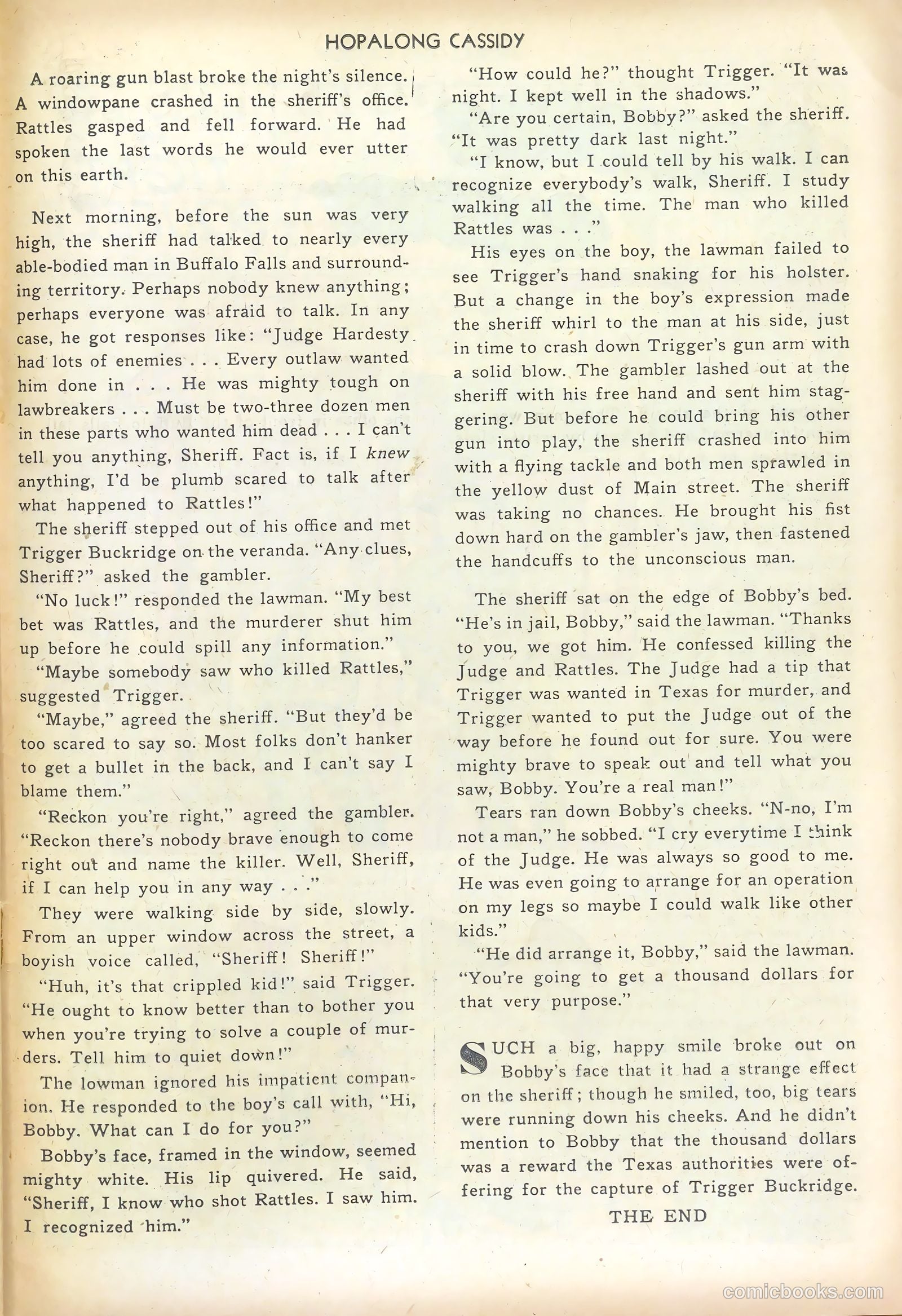 Hopalong Cassidy #60 — page 25 of 36