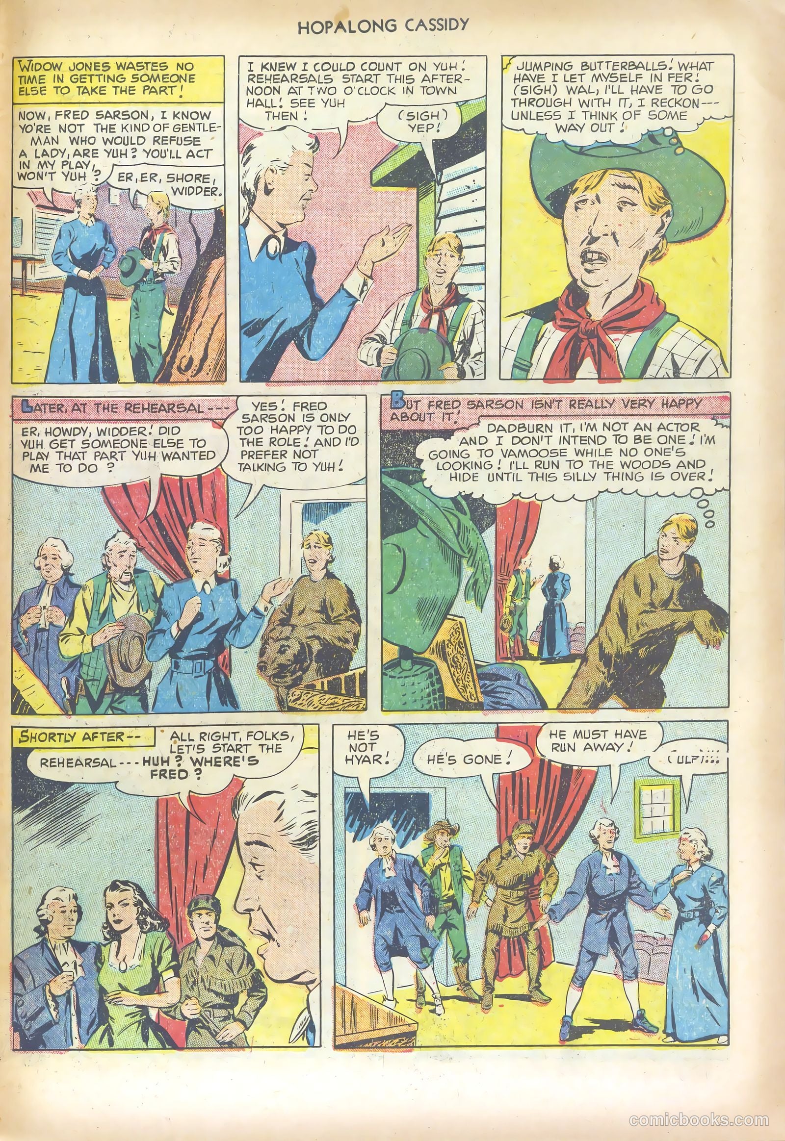 Hopalong Cassidy #60 — page 27 of 36