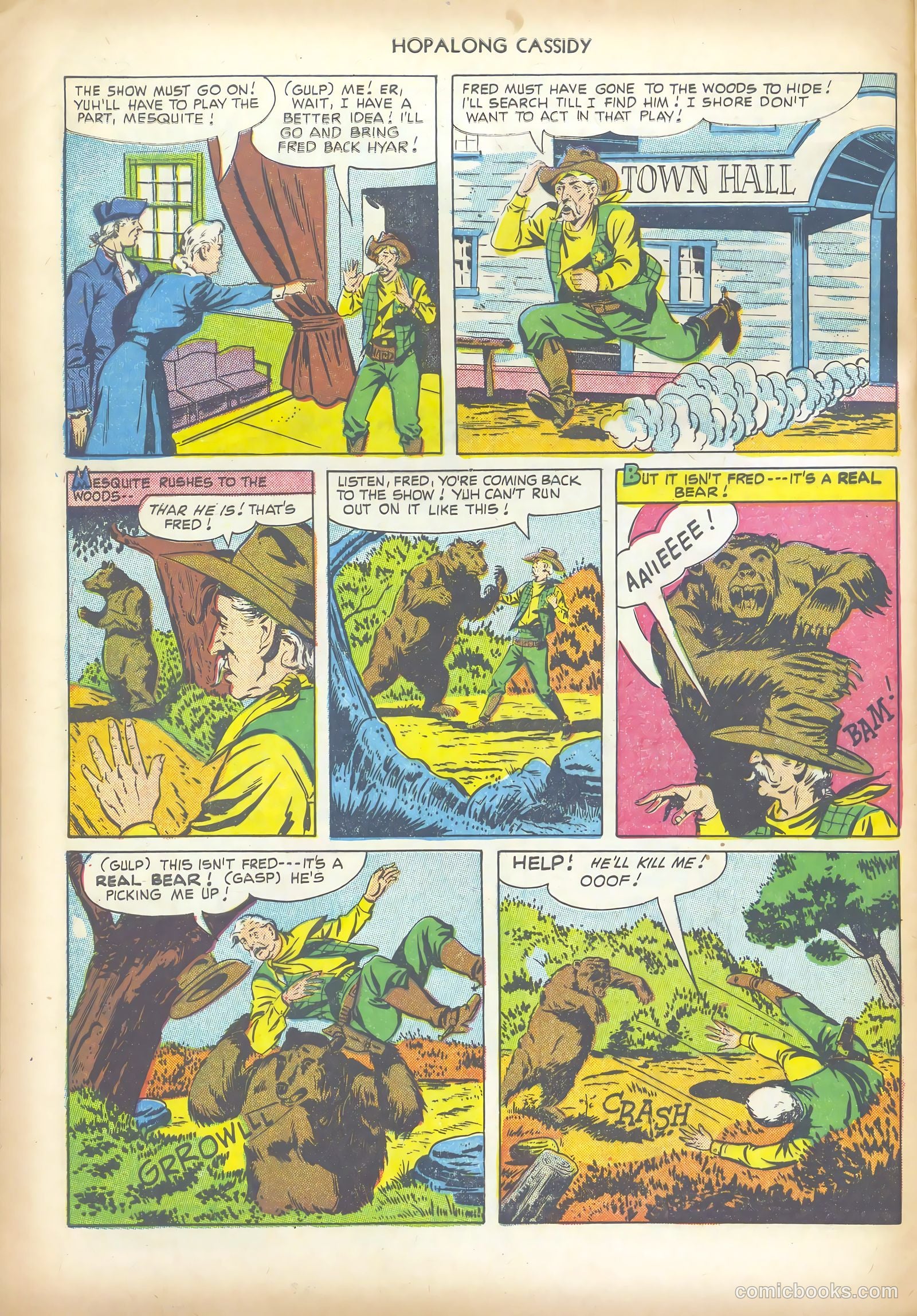 Hopalong Cassidy #60 — page 28 of 36