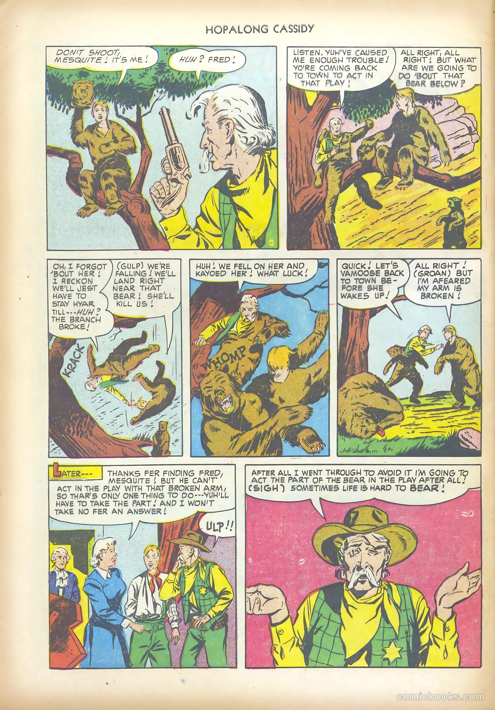 Hopalong Cassidy #60 — page 32 of 36