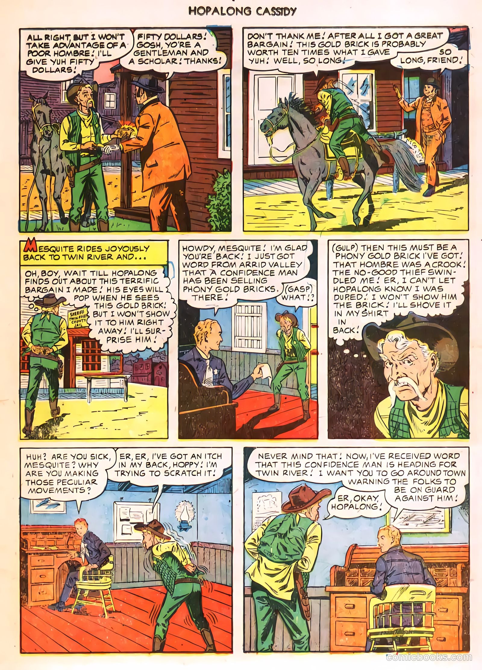Hopalong Cassidy #61 — page 12 of 30