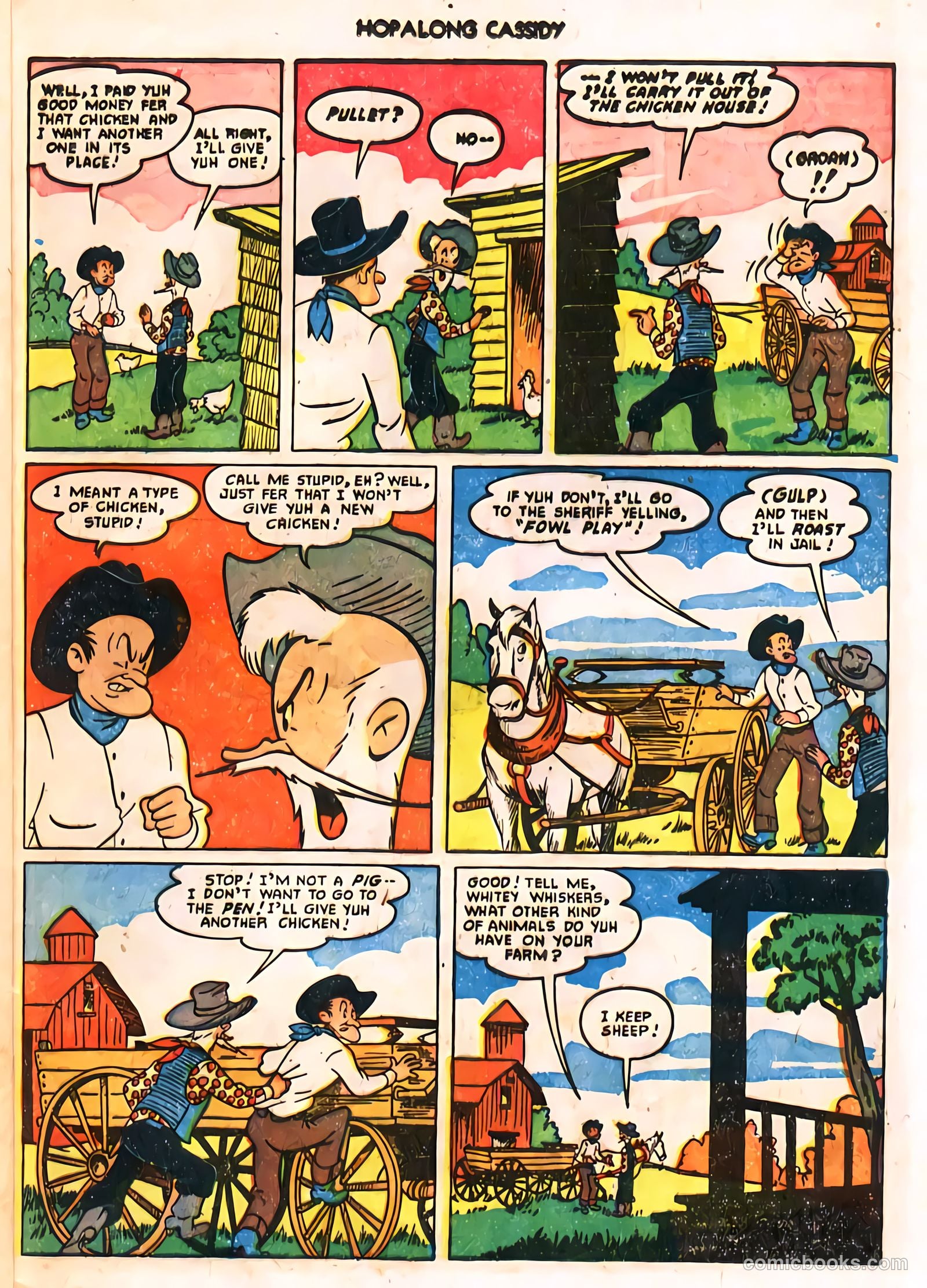 Hopalong Cassidy #61 — page 22 of 30