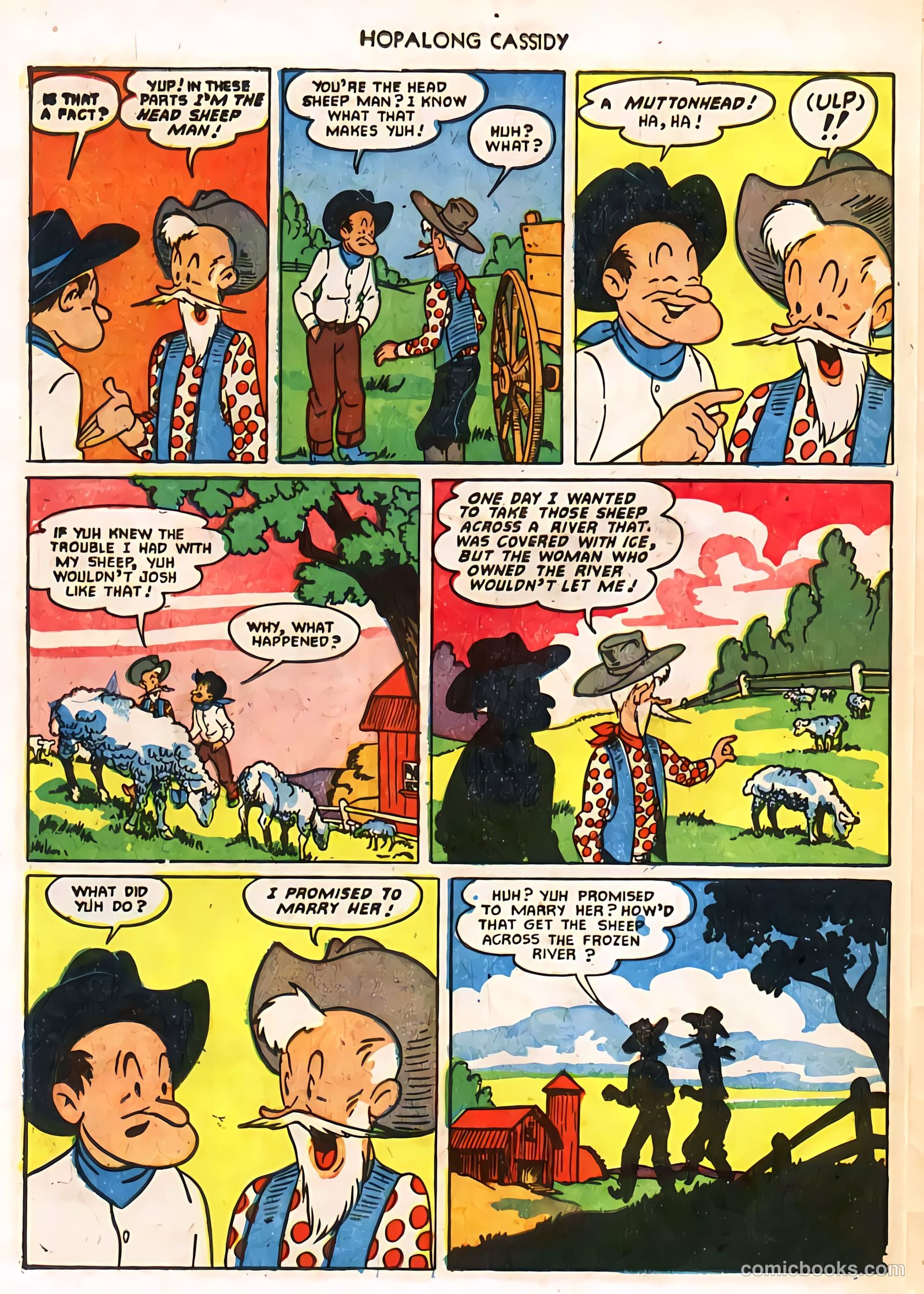Hopalong Cassidy #61 — page 23 of 30