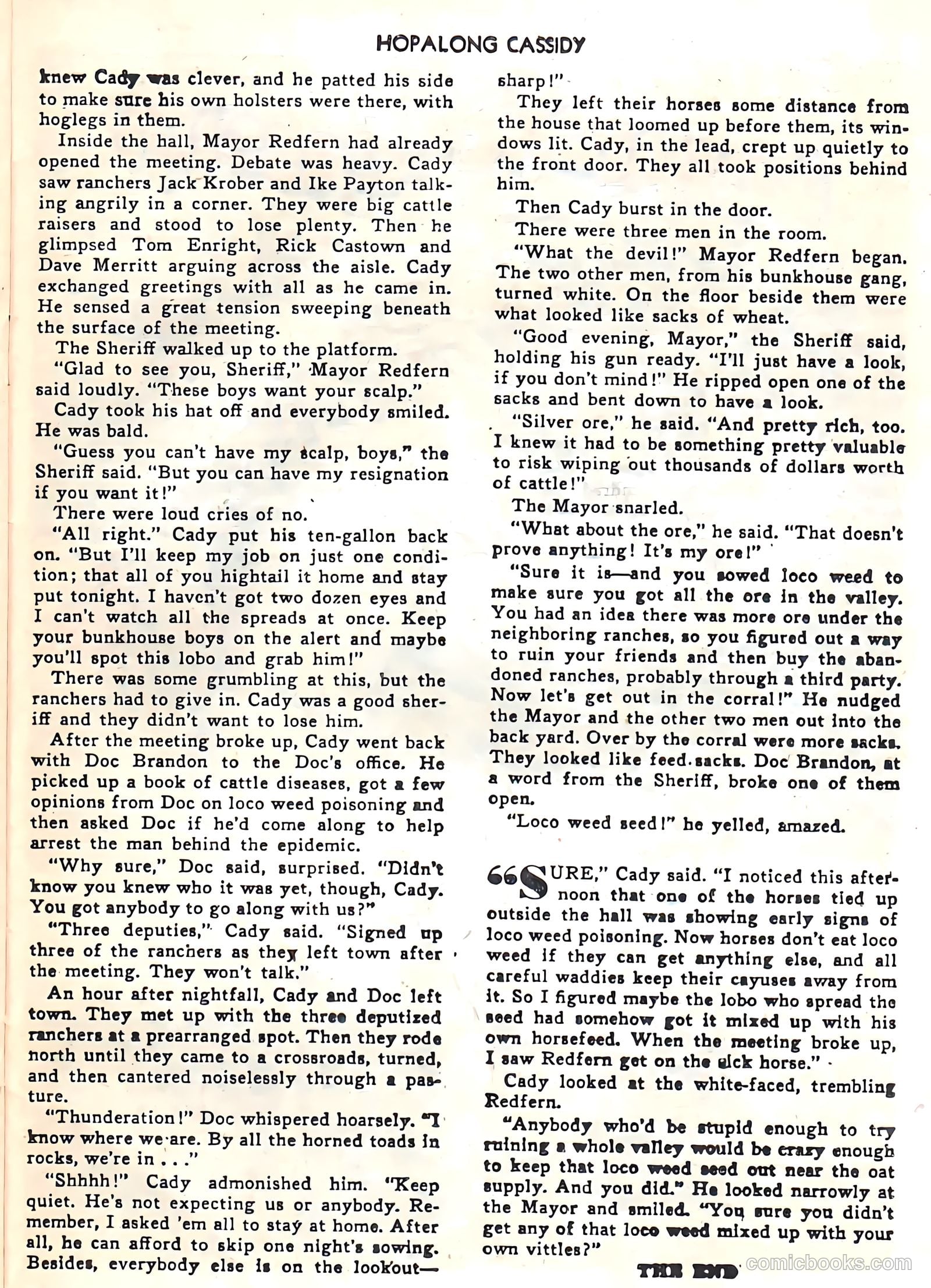 Hopalong Cassidy #62 — page 19 of 32