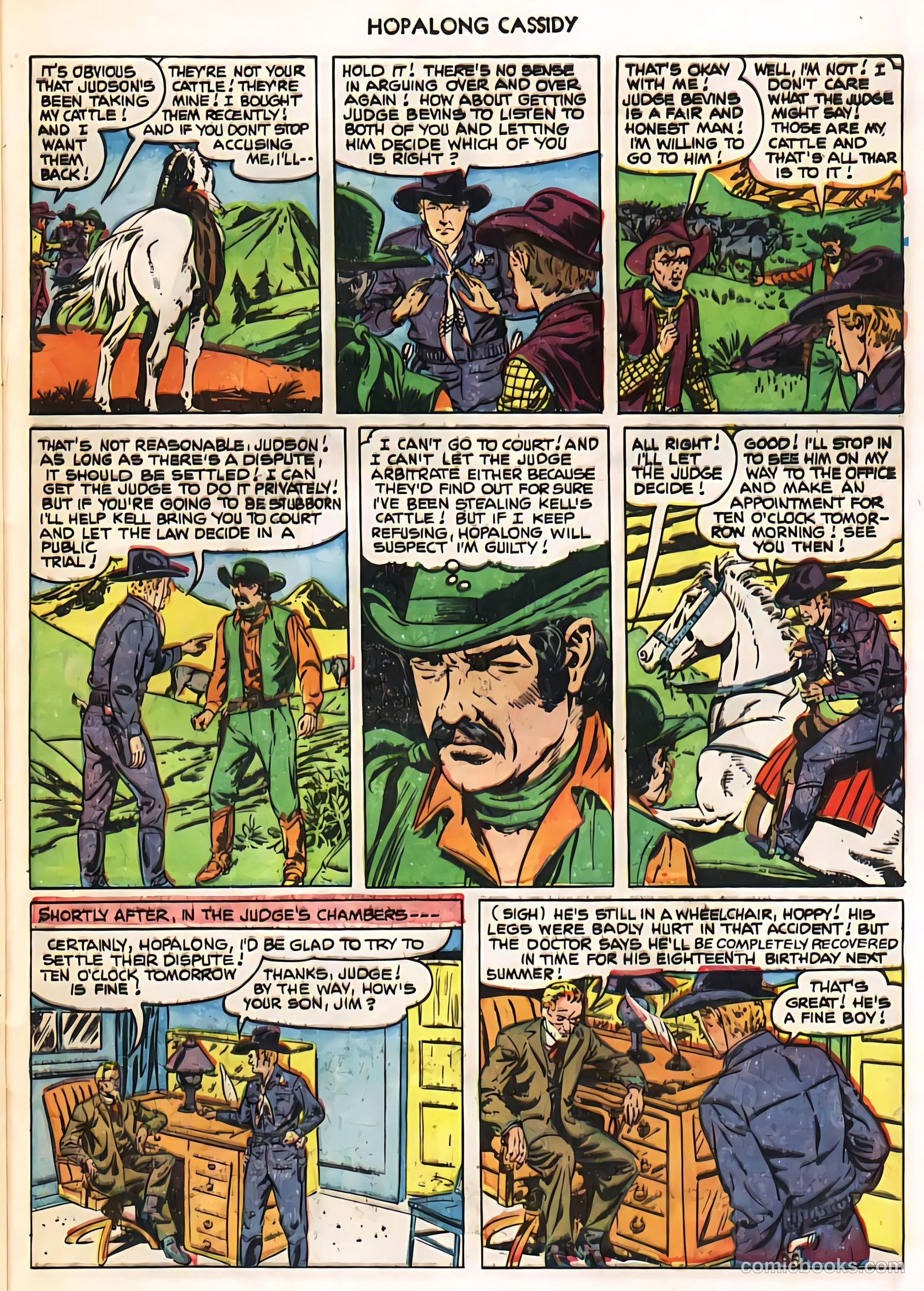 Hopalong Cassidy #62 — page 21 of 32