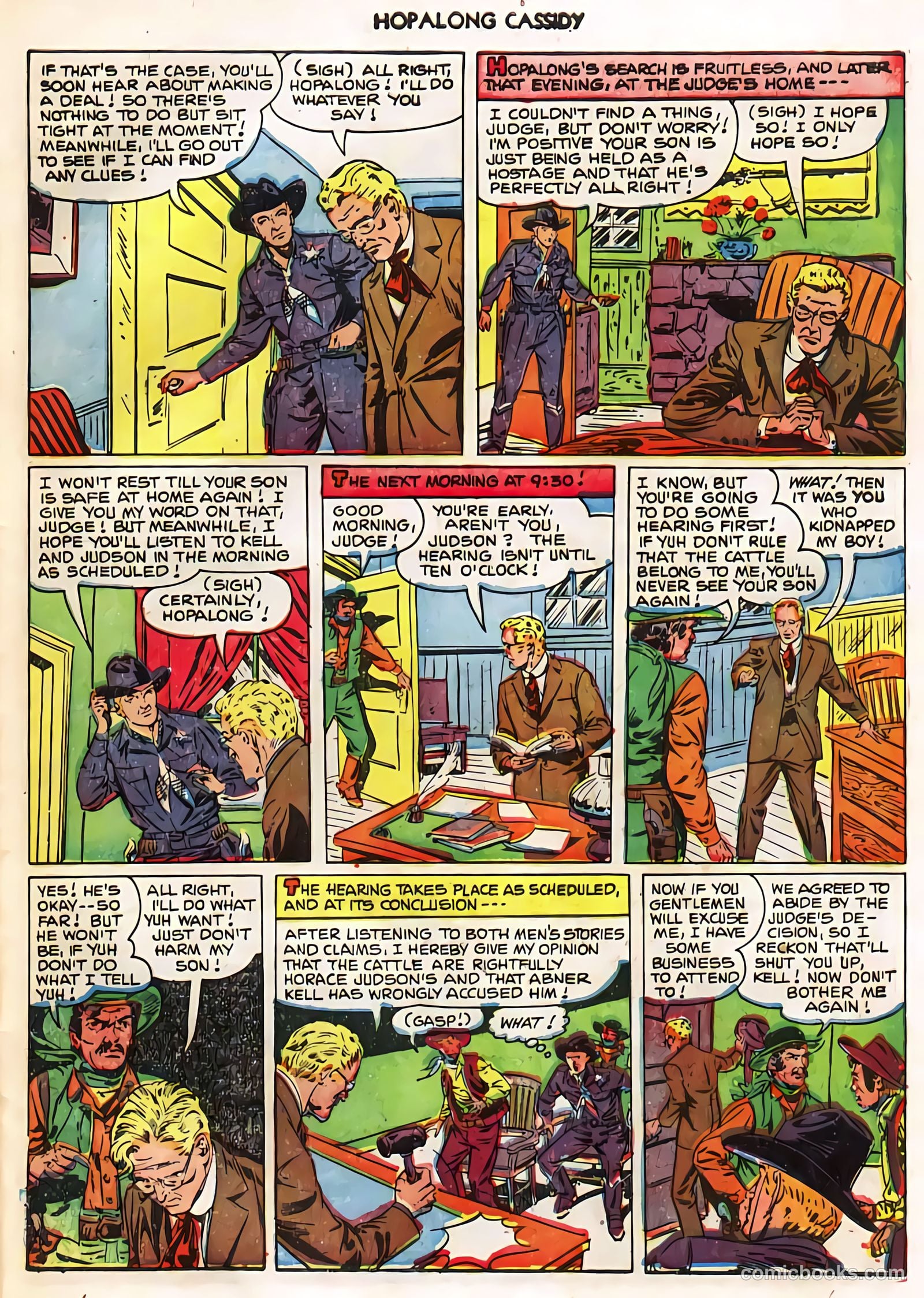 Hopalong Cassidy #62 — page 23 of 32