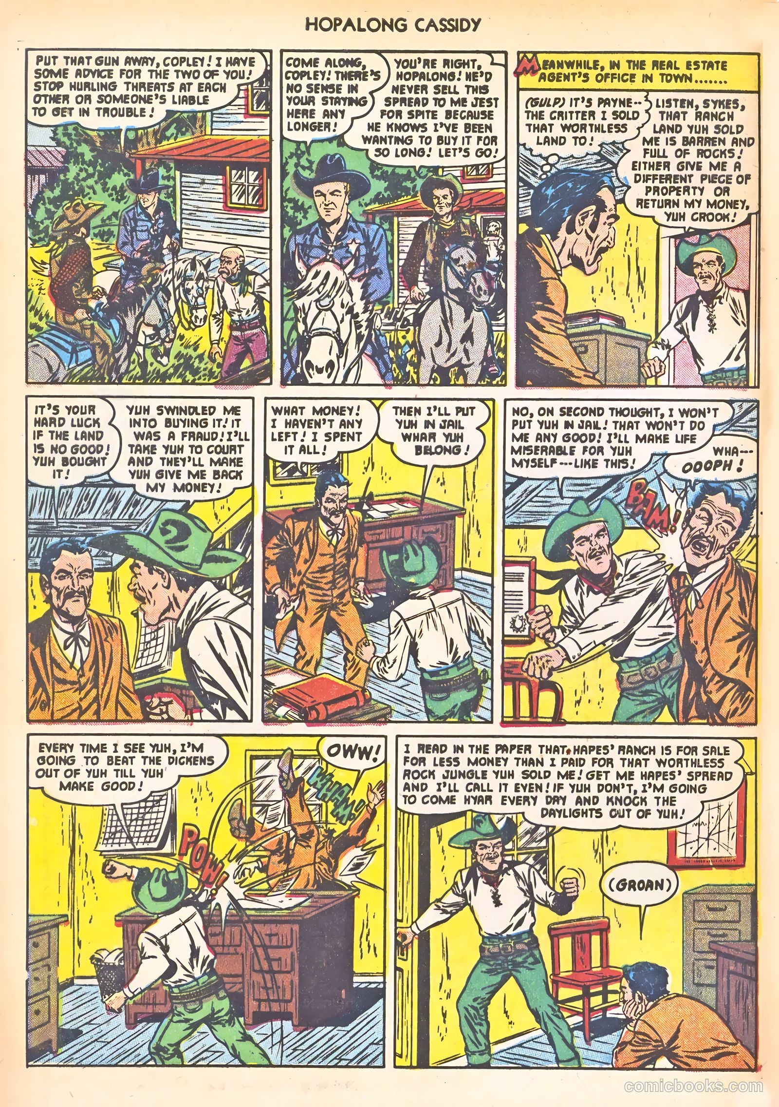 Hopalong Cassidy #63 — page 4 of 36