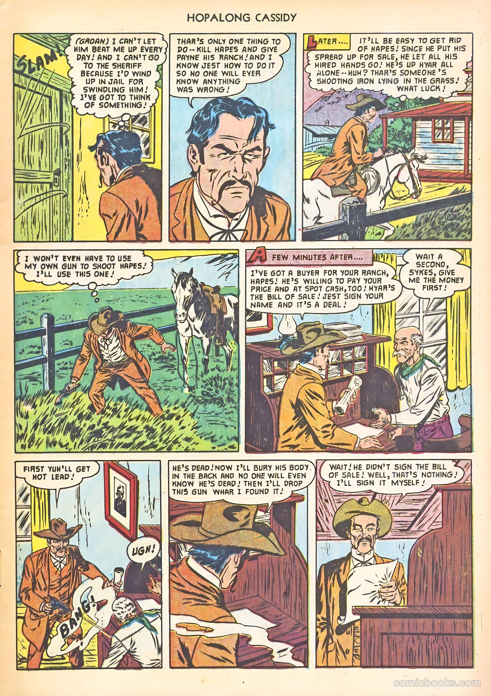 Hopalong Cassidy #63 — page 5 of 36