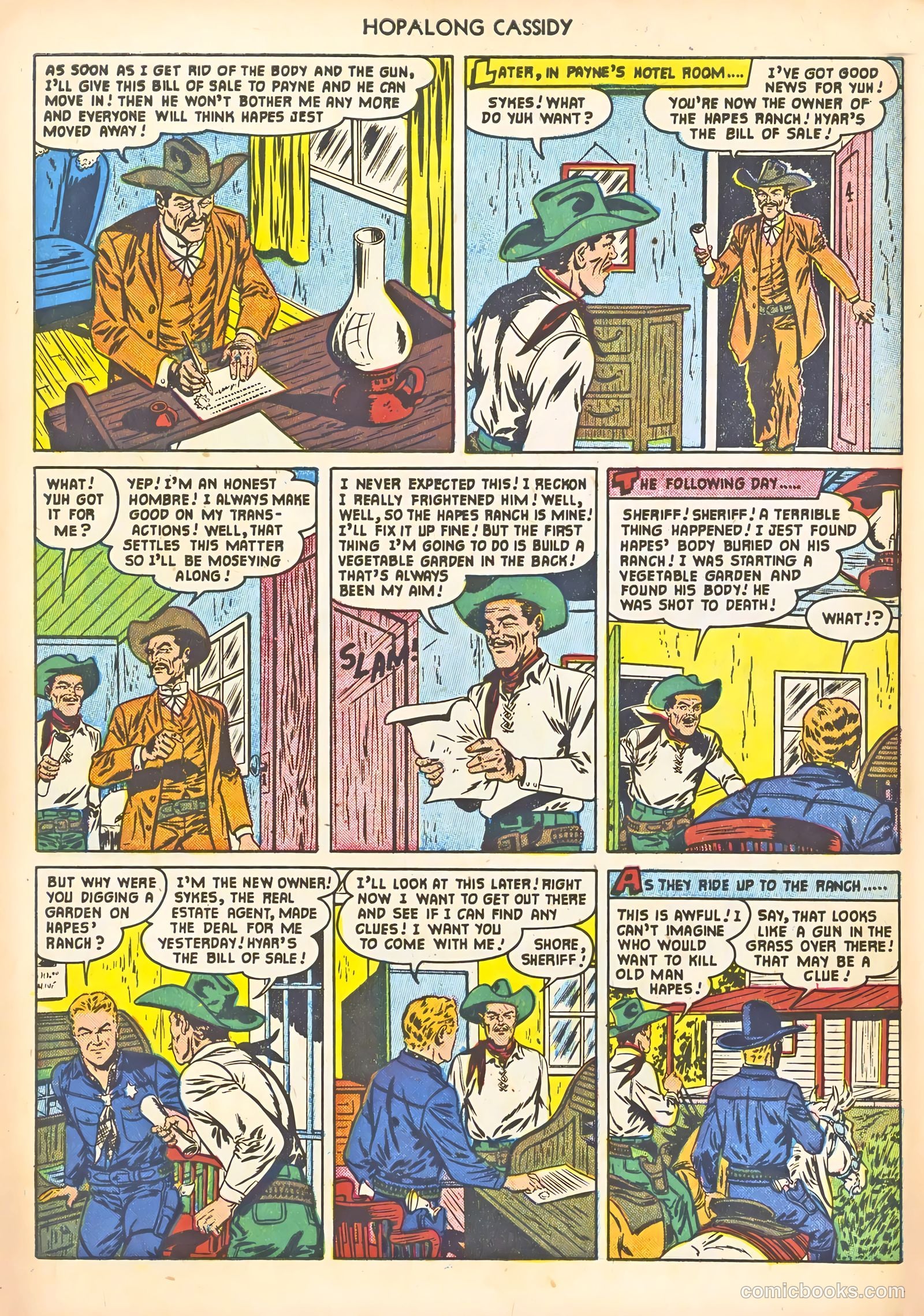 Hopalong Cassidy #63 — page 6 of 36