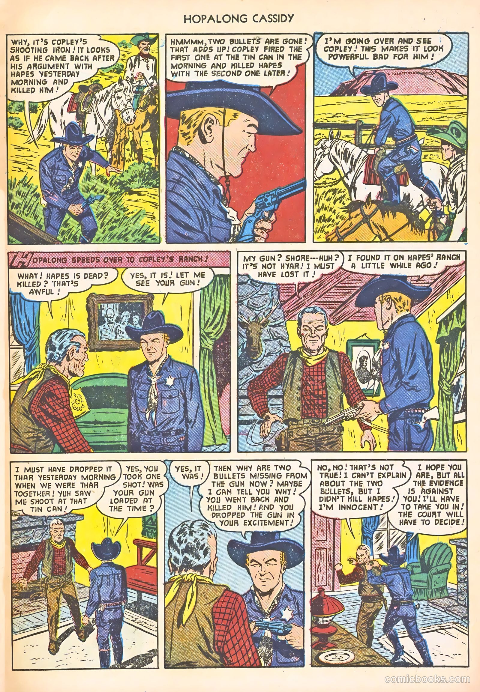 Hopalong Cassidy #63 — page 7 of 36